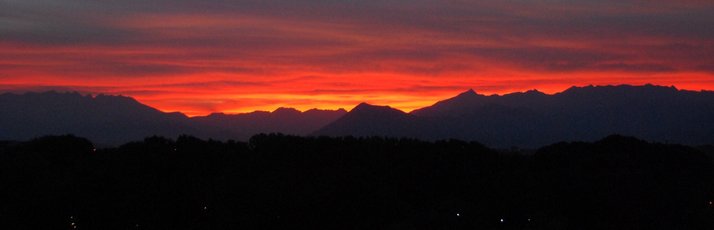 Sunset from my house