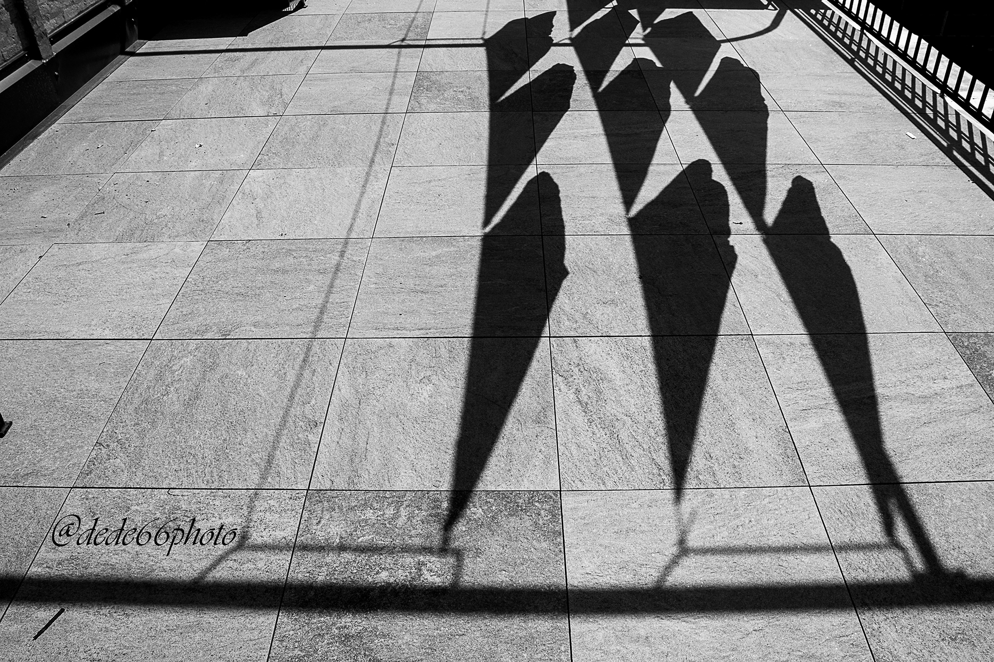 Ombre stese ad asciugare.