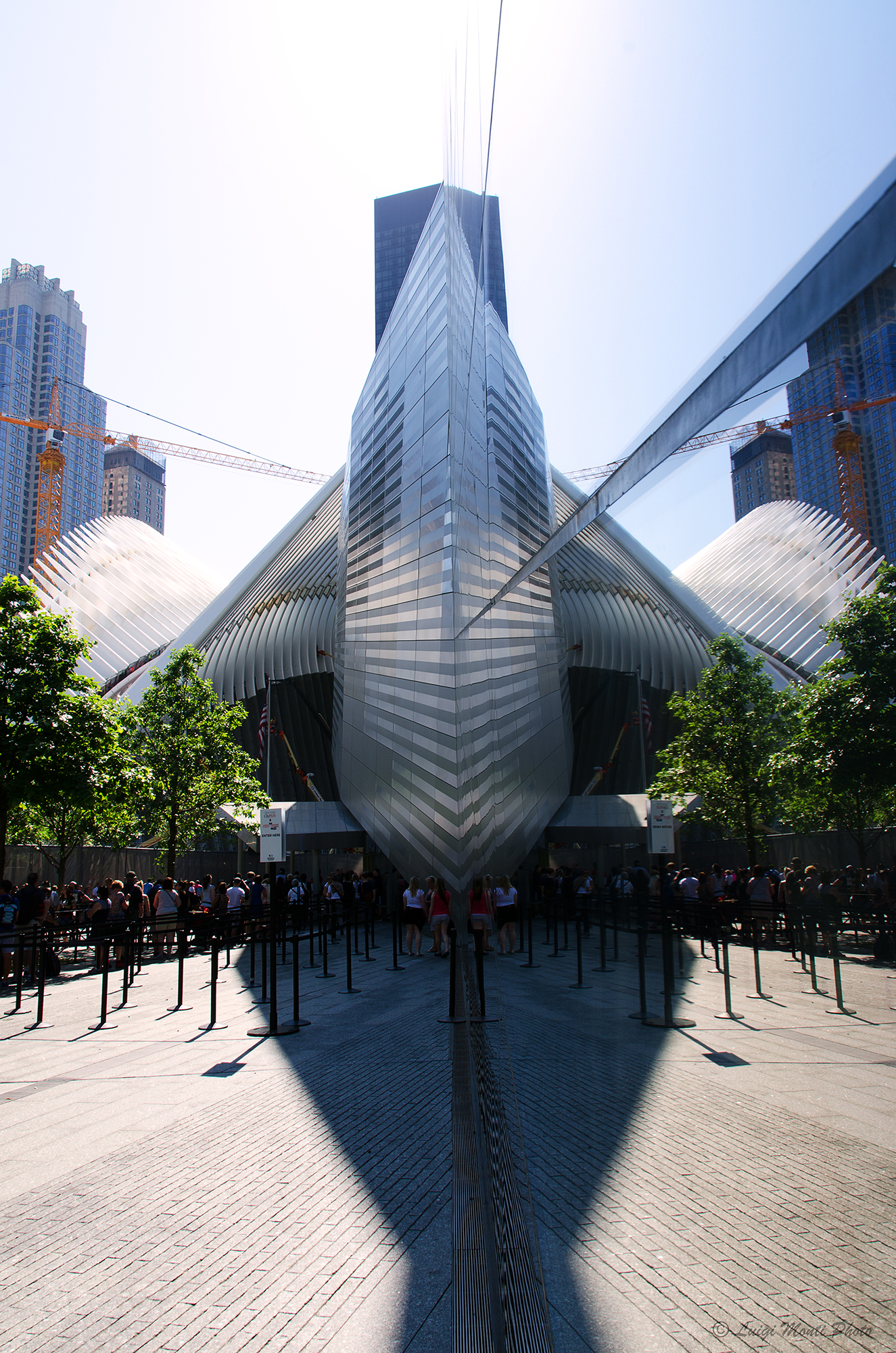 Riflessioni e riflessi al 11/9 Memorial