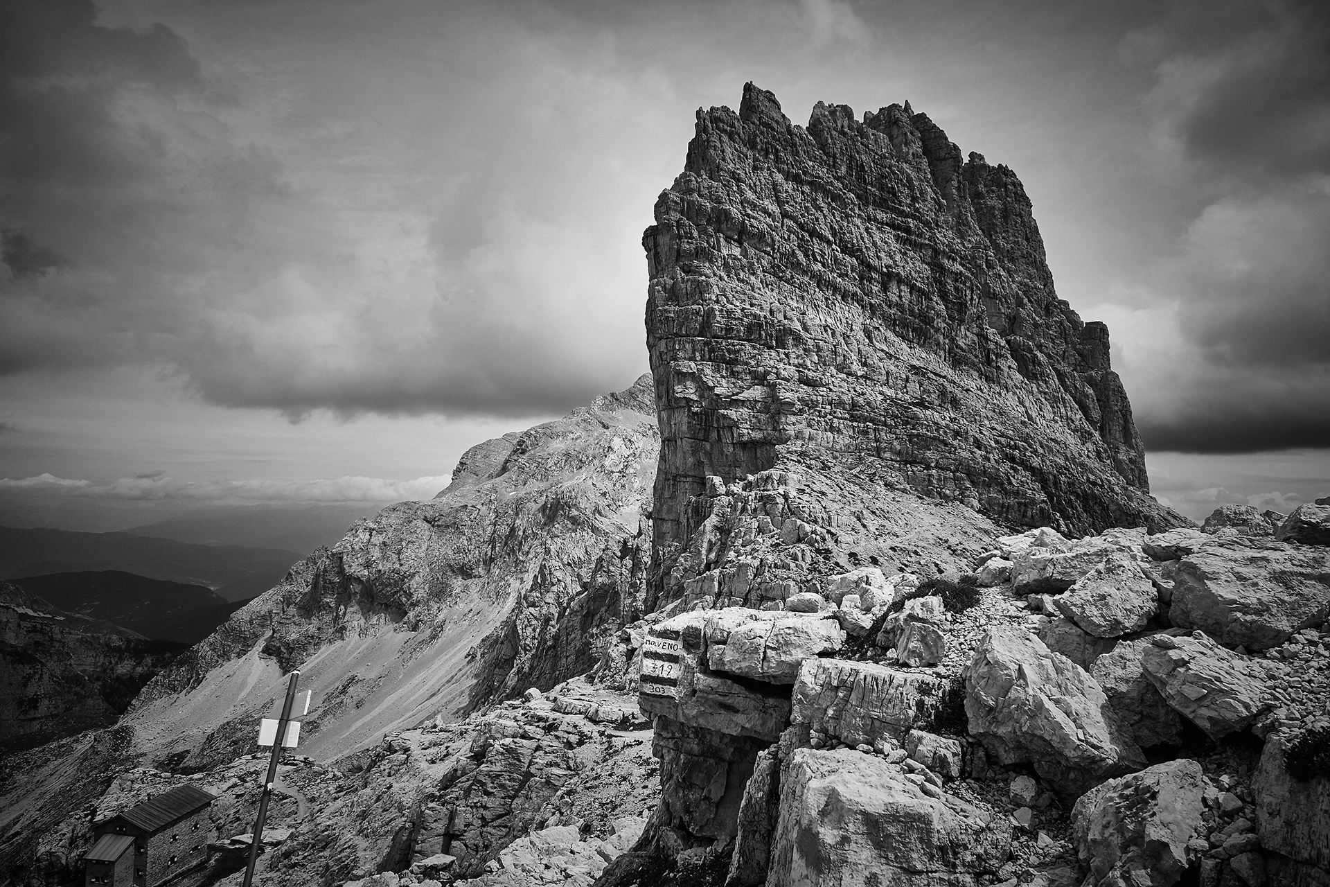 Brenta. Pedrotti Refuge