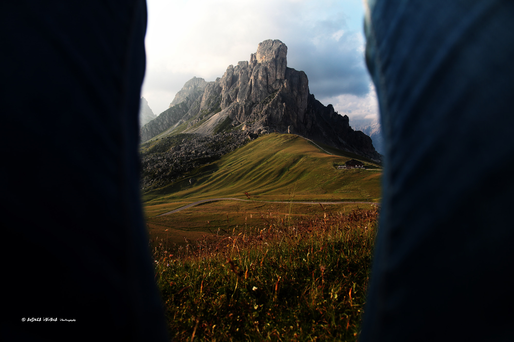 Un insolito..    (Passo Giau)