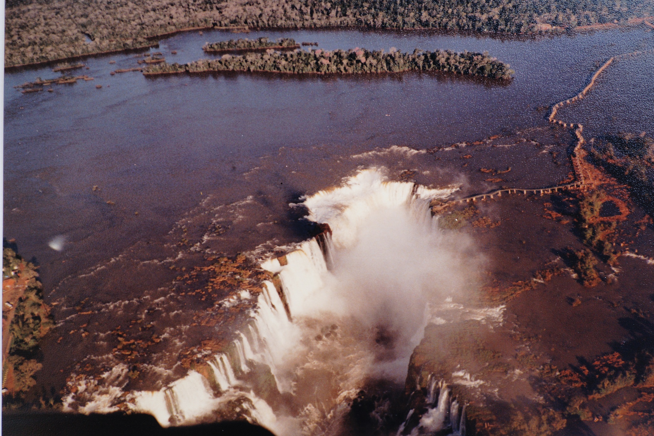 la gola del diavolo alle cascate di Iguassù