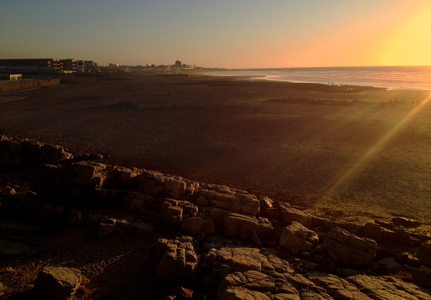 Tramonto sulla Corniche, Casablanca