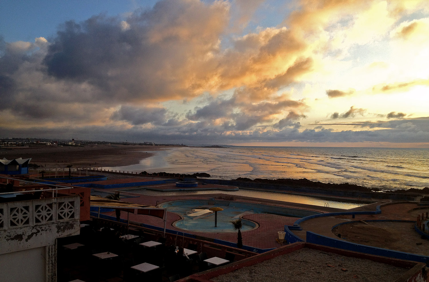 Tramonto sulla Corniche, Casablanca
