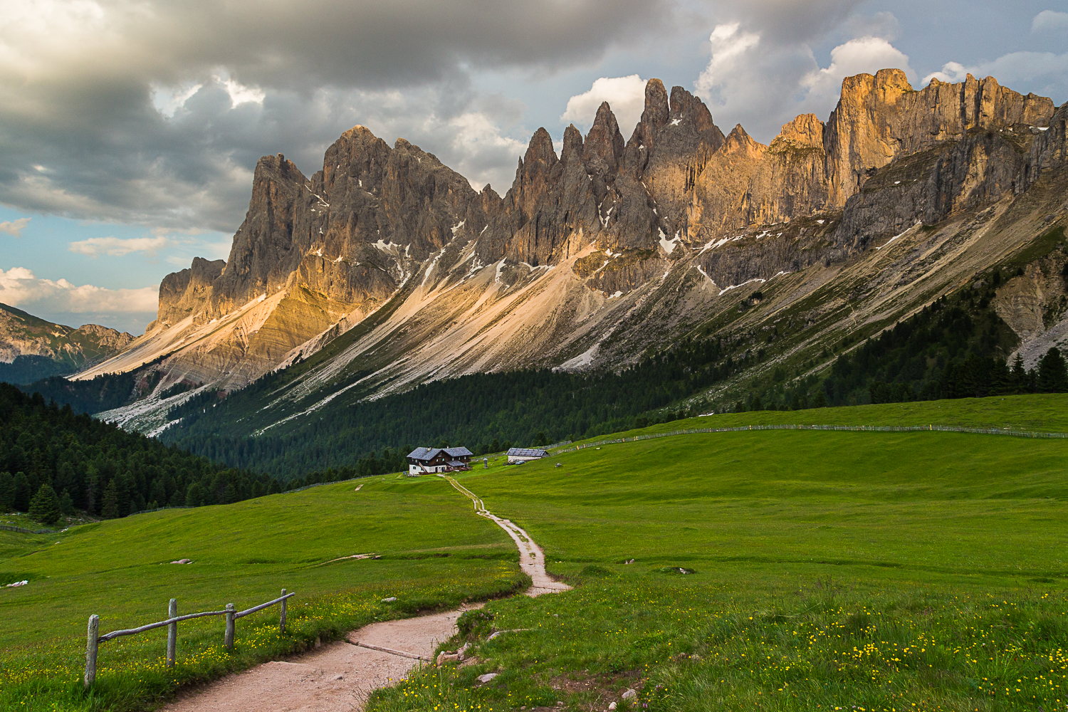 Le Odle in Val di Funes