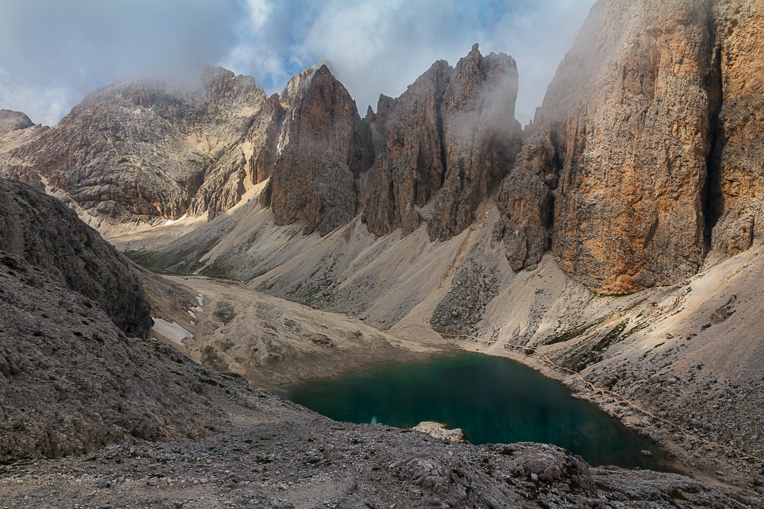 Lago d'Antermoia, Gruppo del Catinaccio