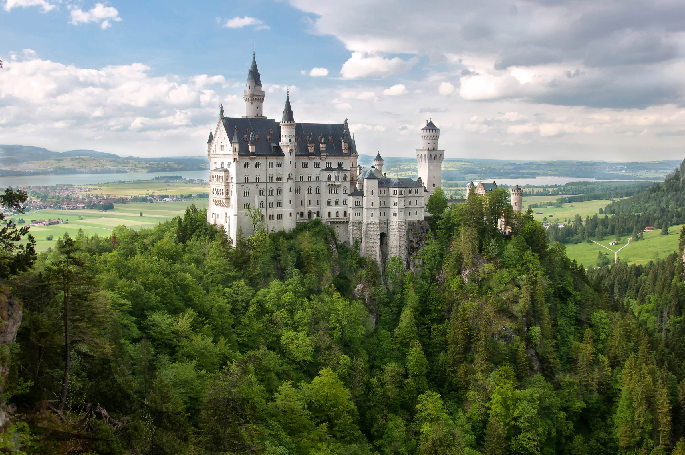 Seen from the observation deck