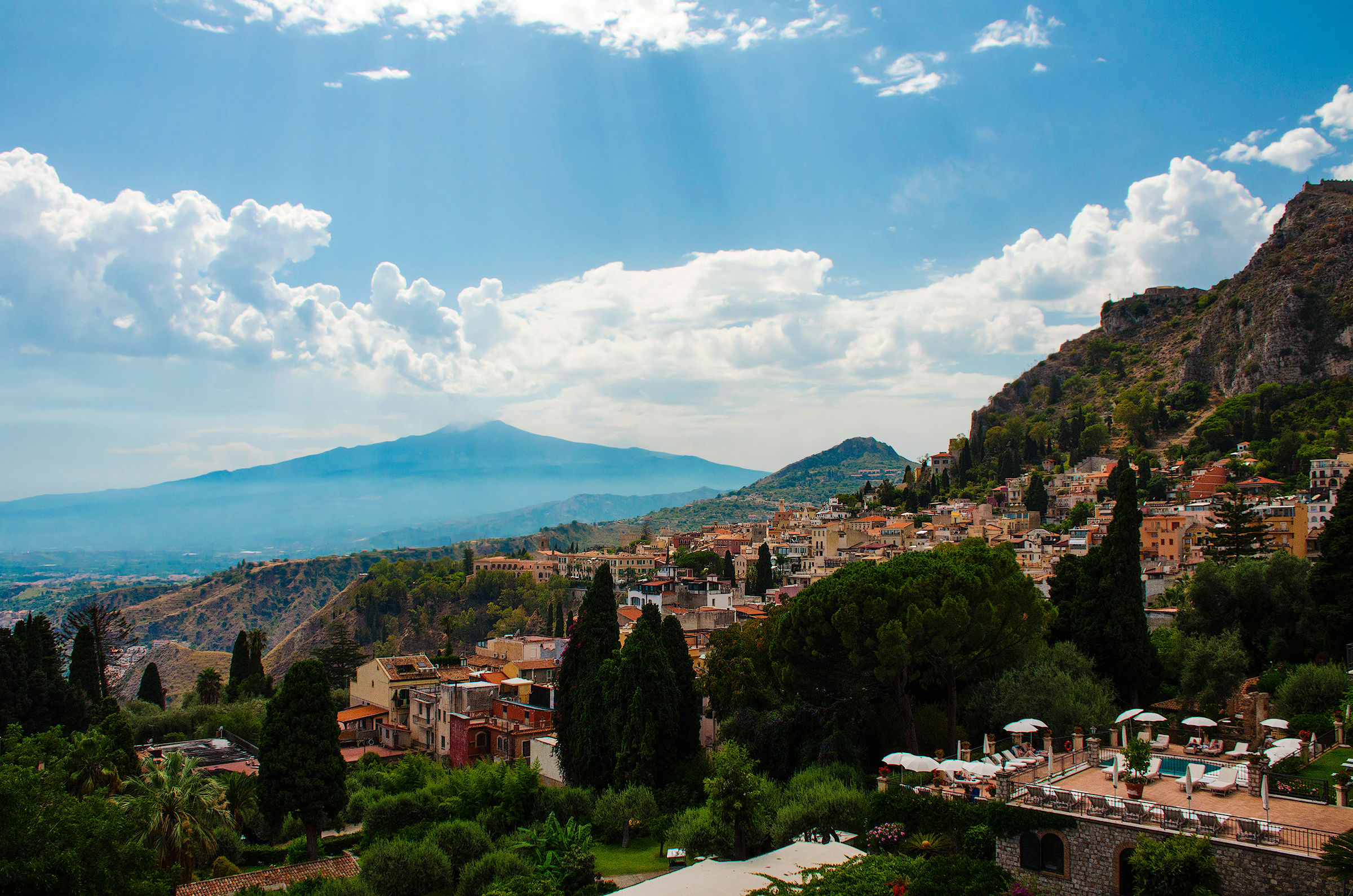 The tranquility of the "Vulcanessa" ...