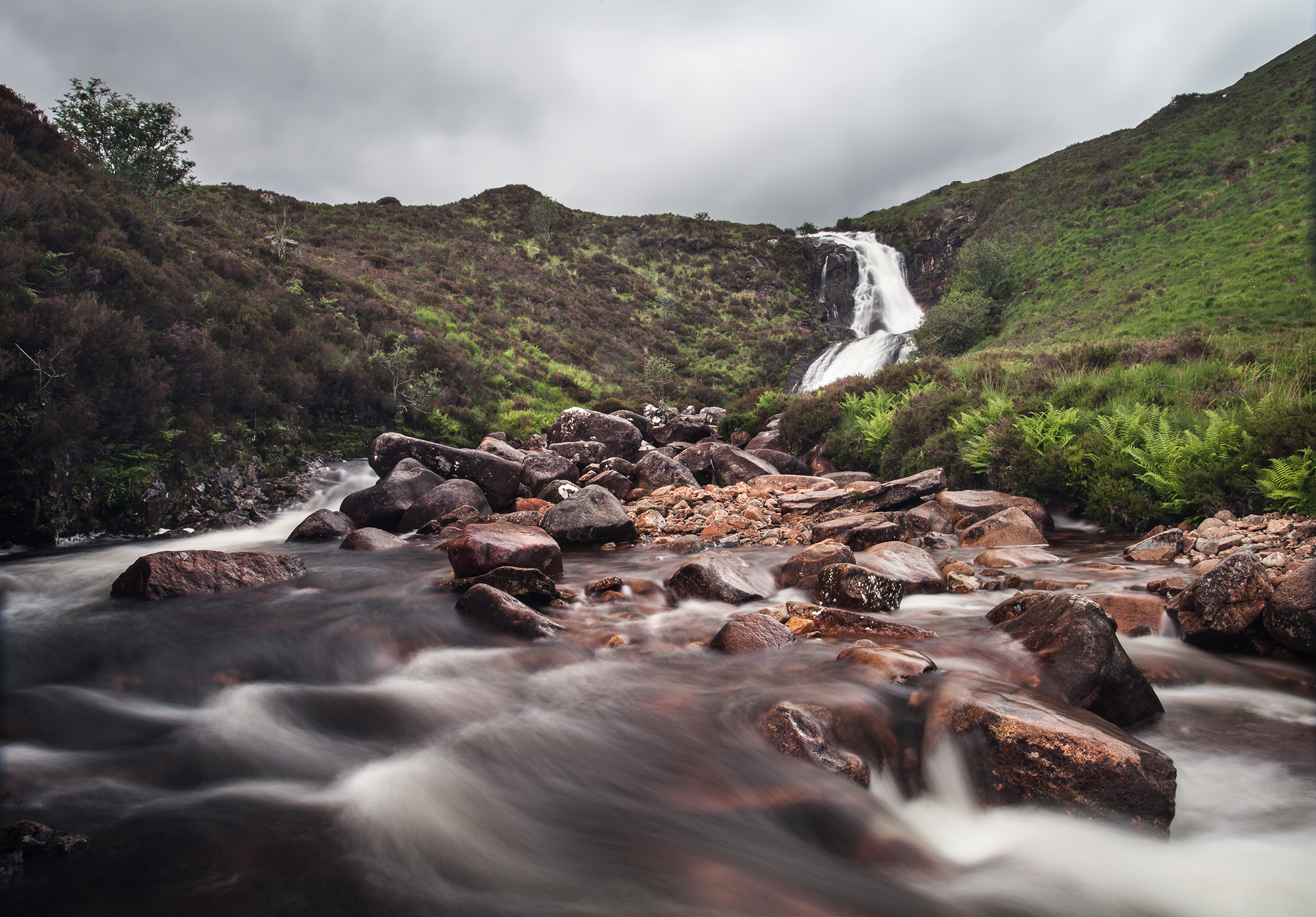isola di skye - cascata