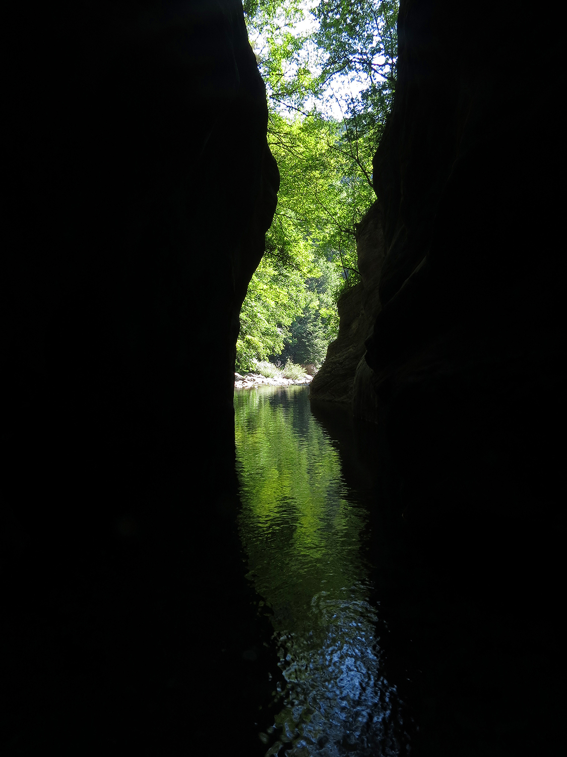 The output from the narrow