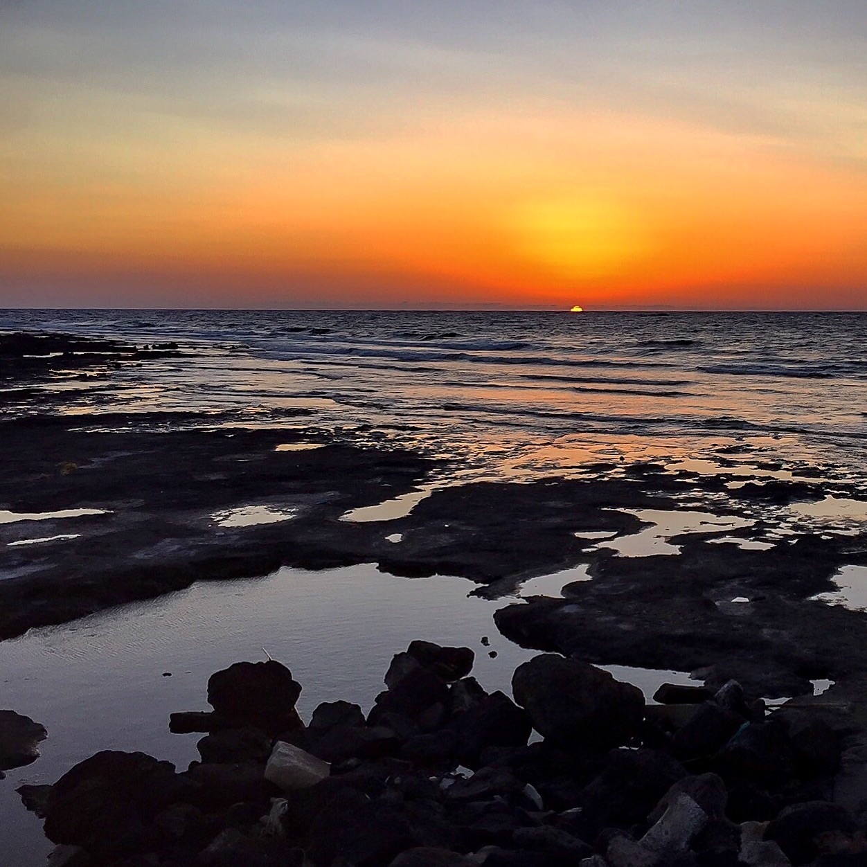 Sunset at Pantelleria