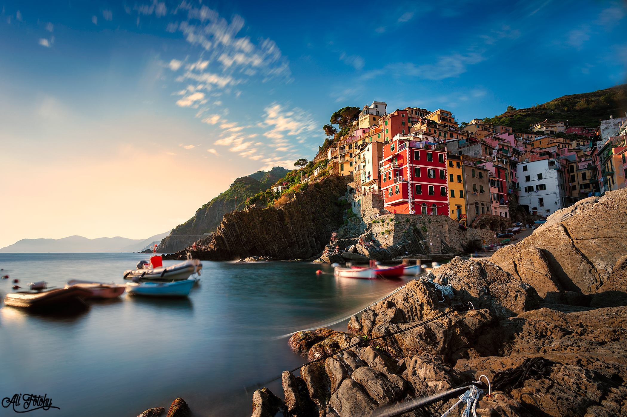 Riomaggiore abbagliata