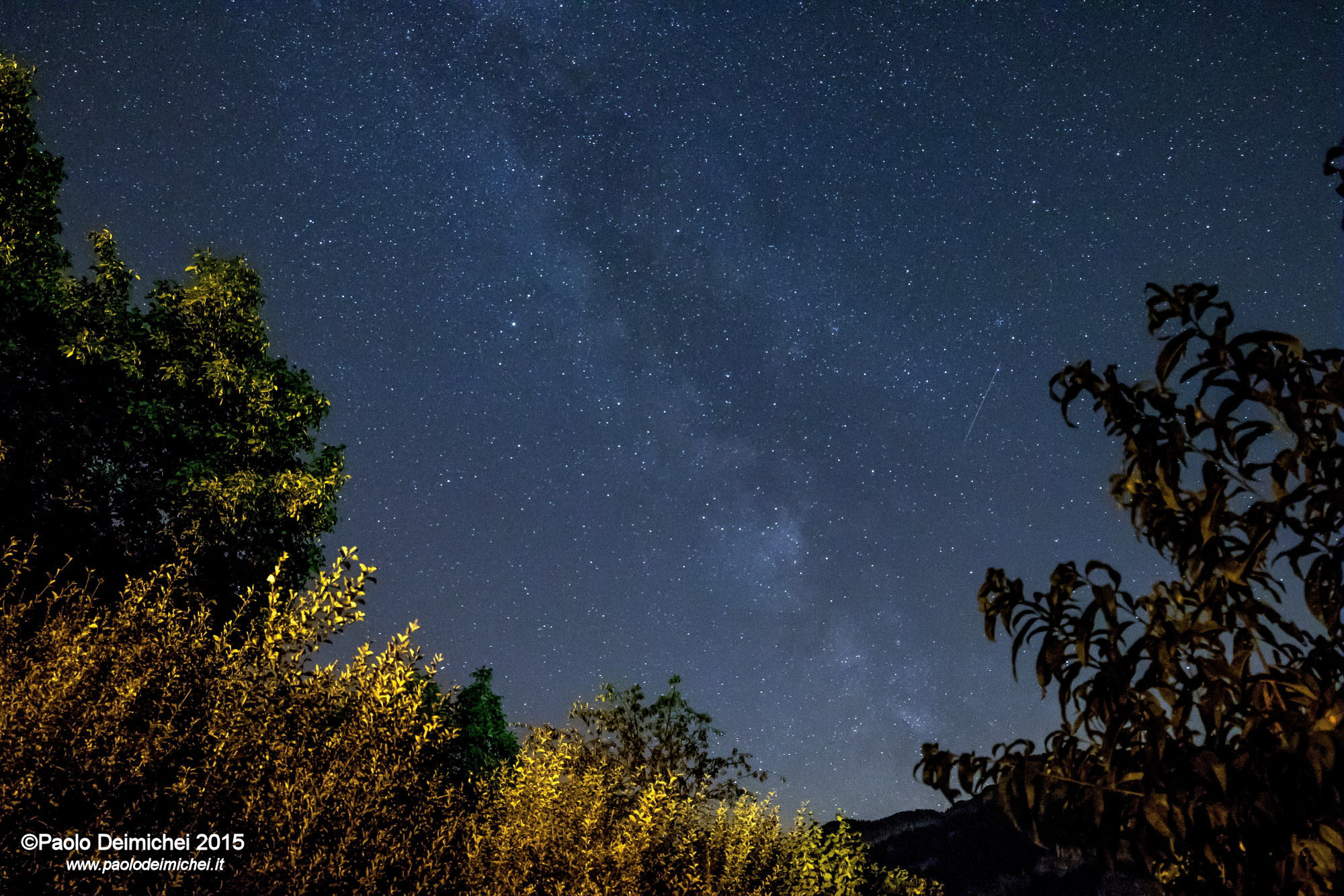 Milky Way: the area west of Sagittarius
