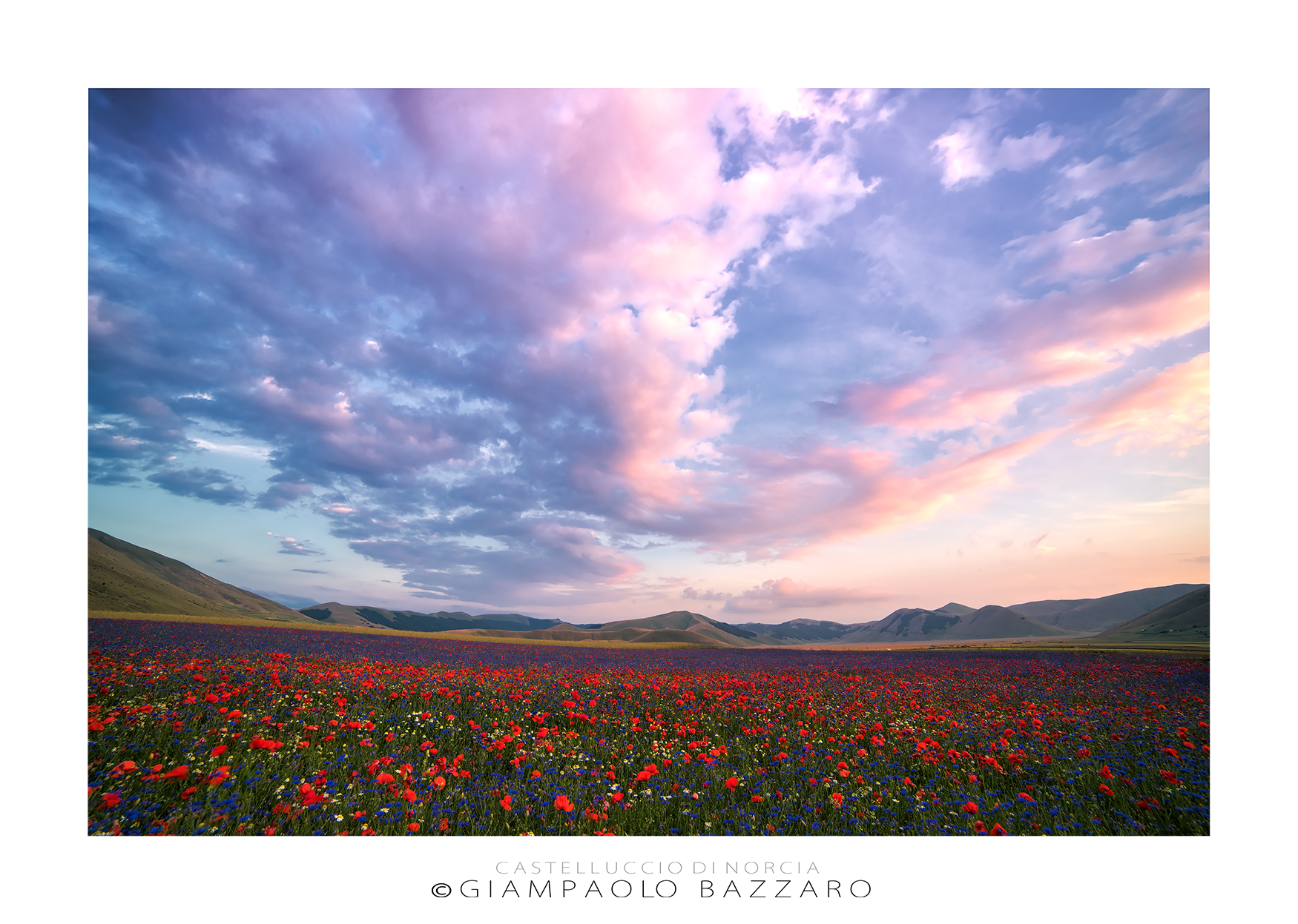 Tramonto a Castelluccio