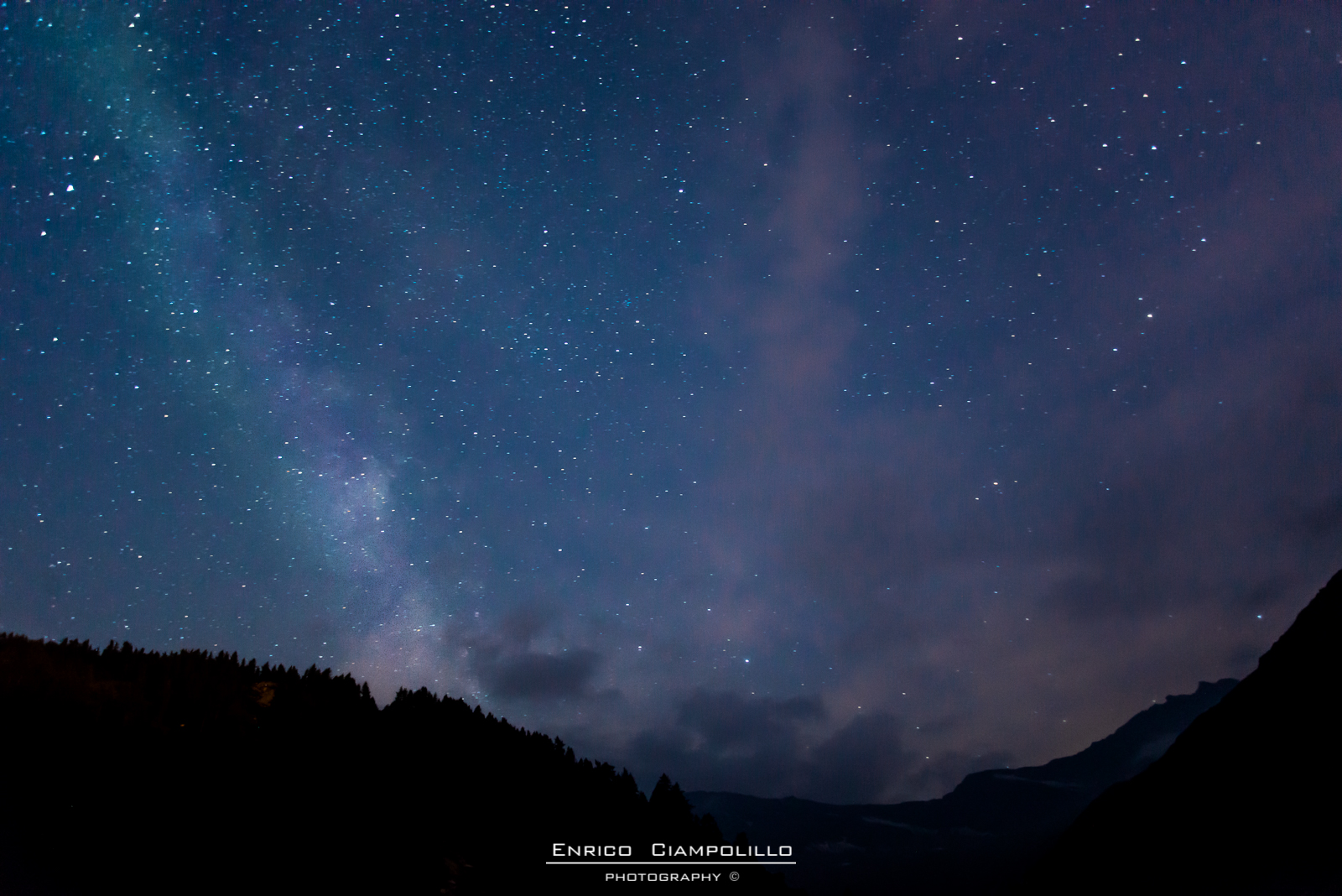 Night with Stars in Ceresole Reale 1