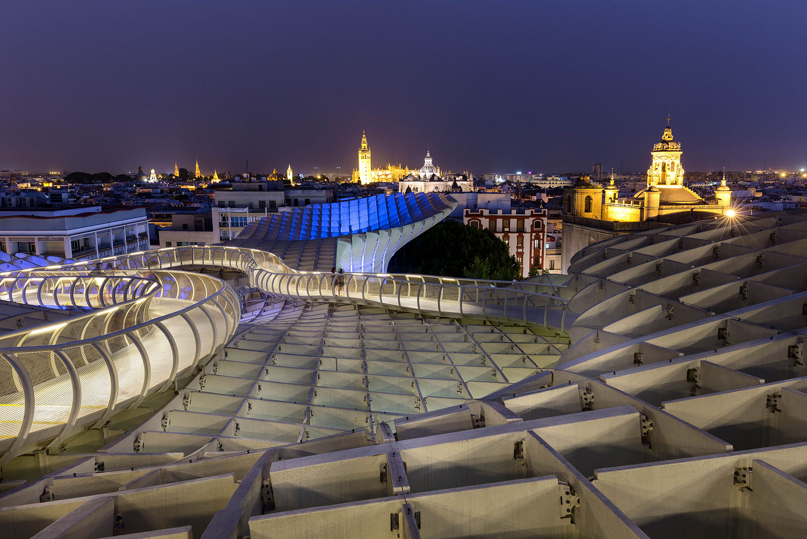 Seville from the Metropol Parasol