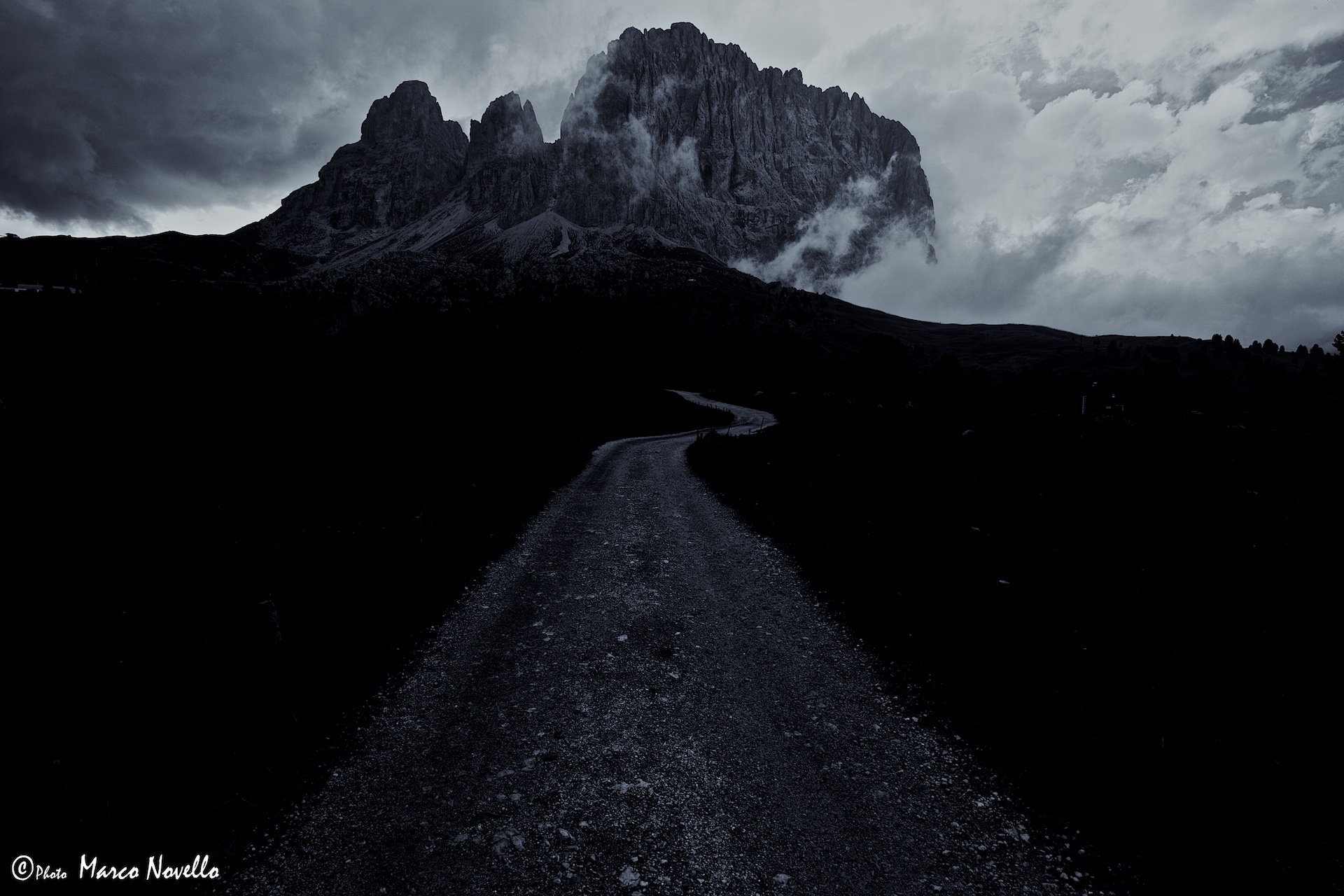 Verso il Sassolungo...