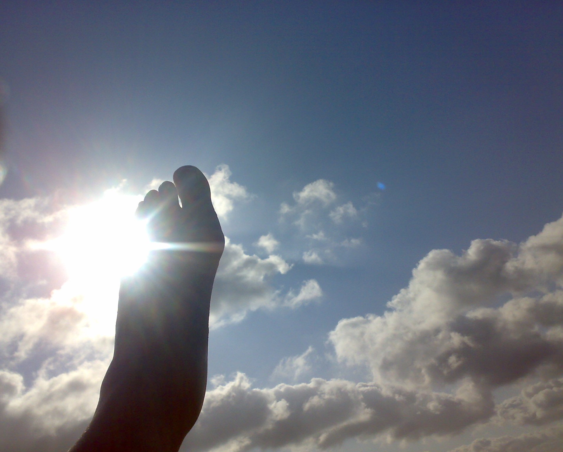 un piede tra le nuvole