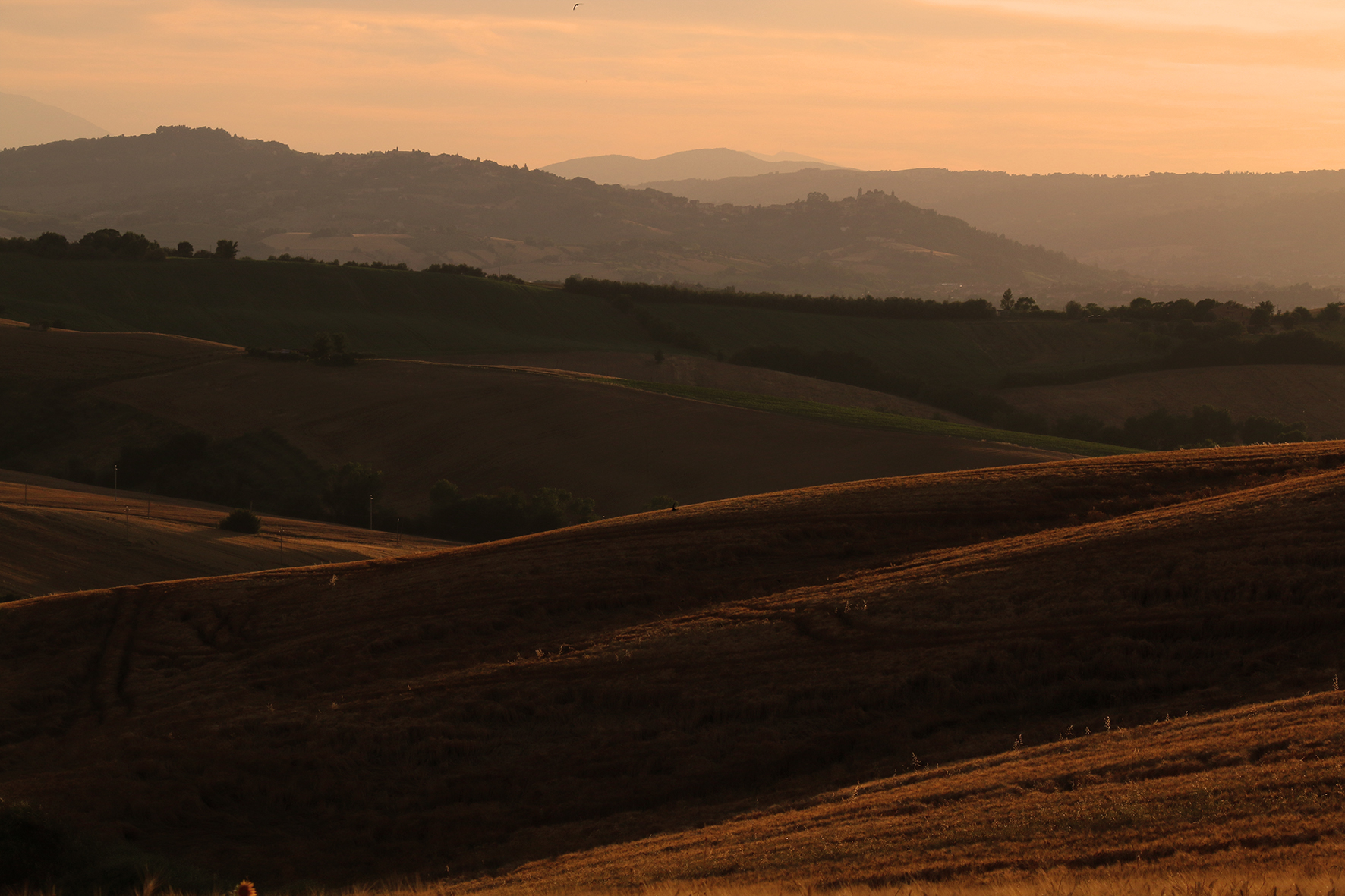 Tramonto in Vallesina