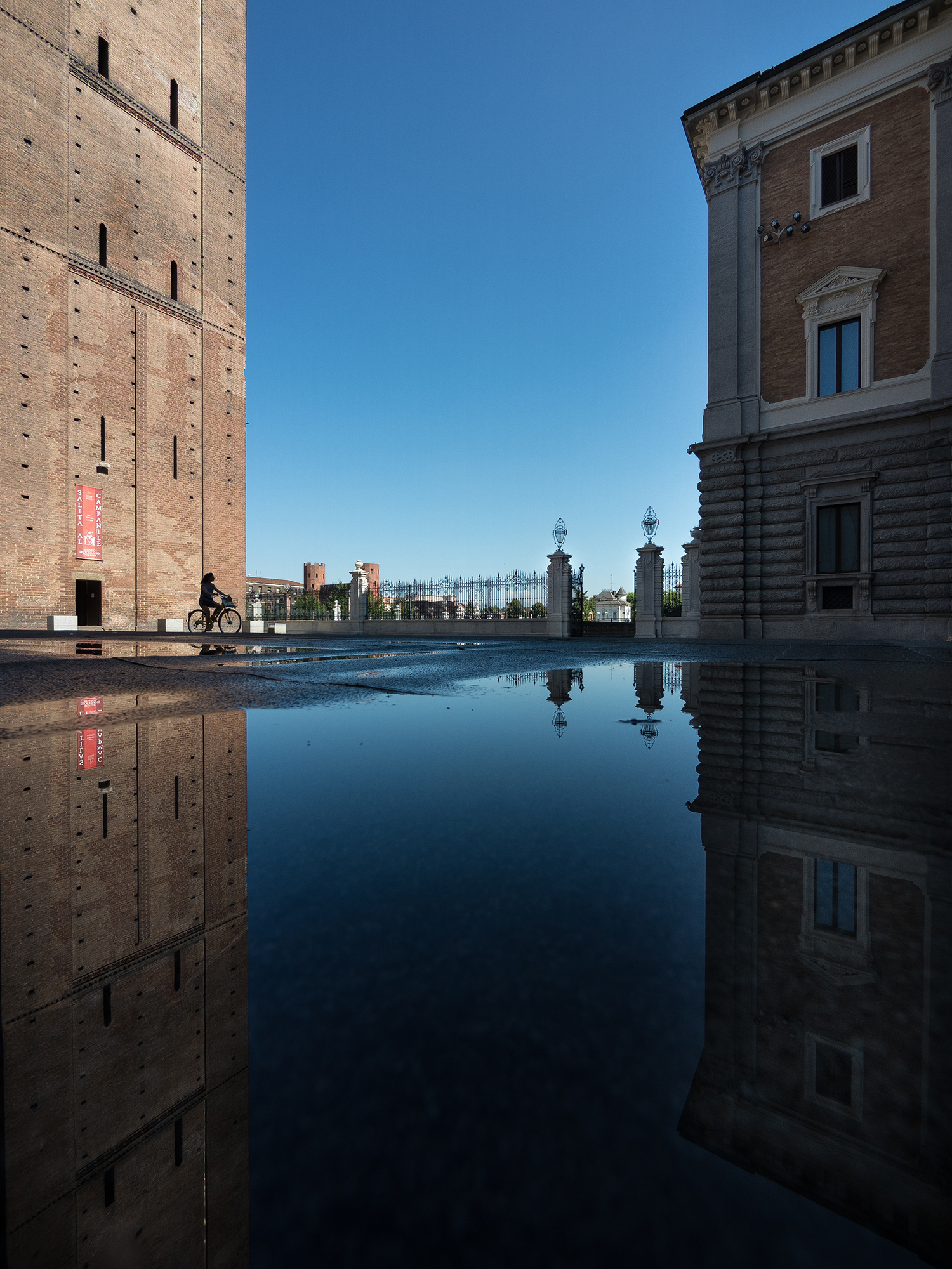 Da Palazzo Reale verso le Porte Palatine