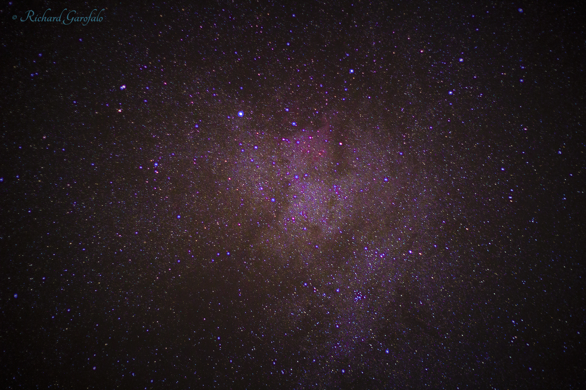 Small part of the Milky Way