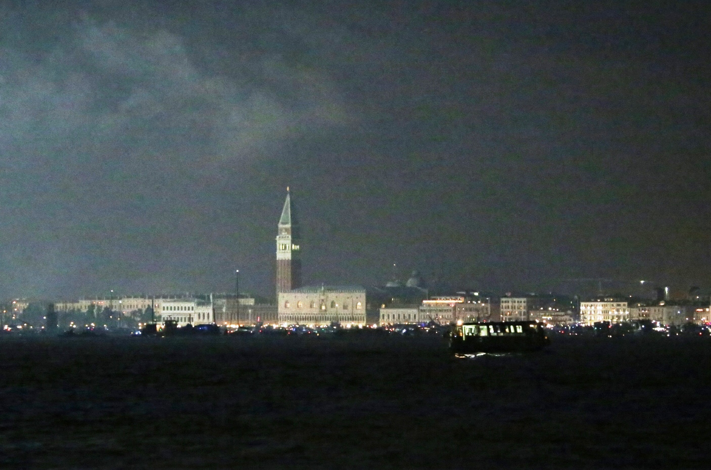 venice fireworks of the Redeemer