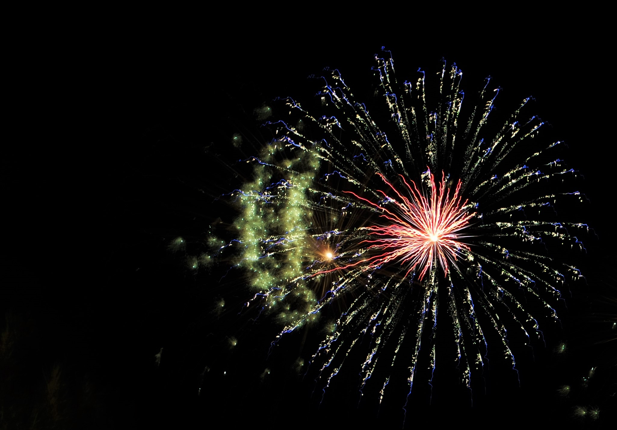 Fuochi d'artificio ad Ajaccio