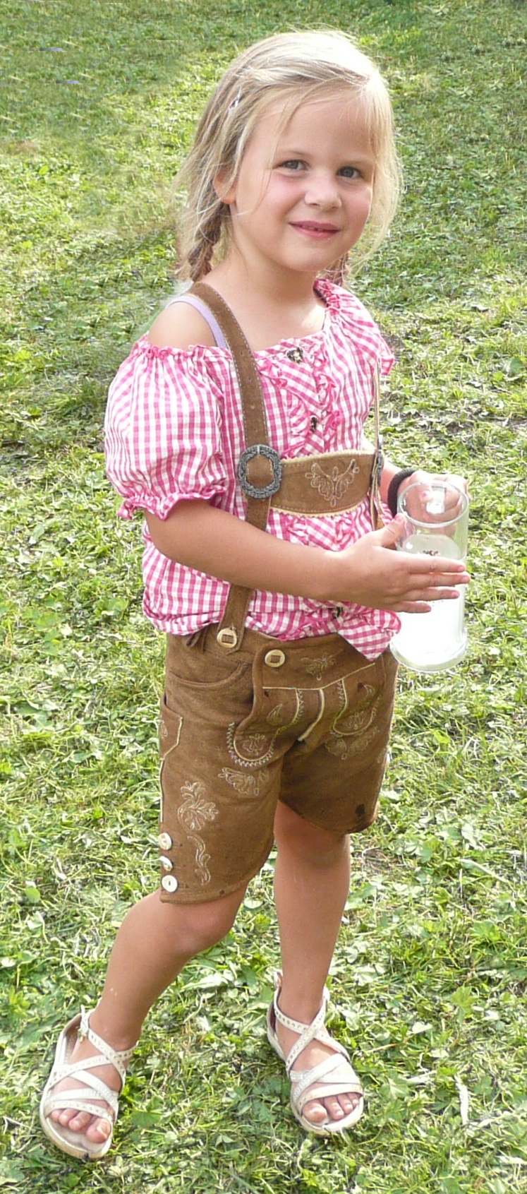 piccole tirolesi crescono