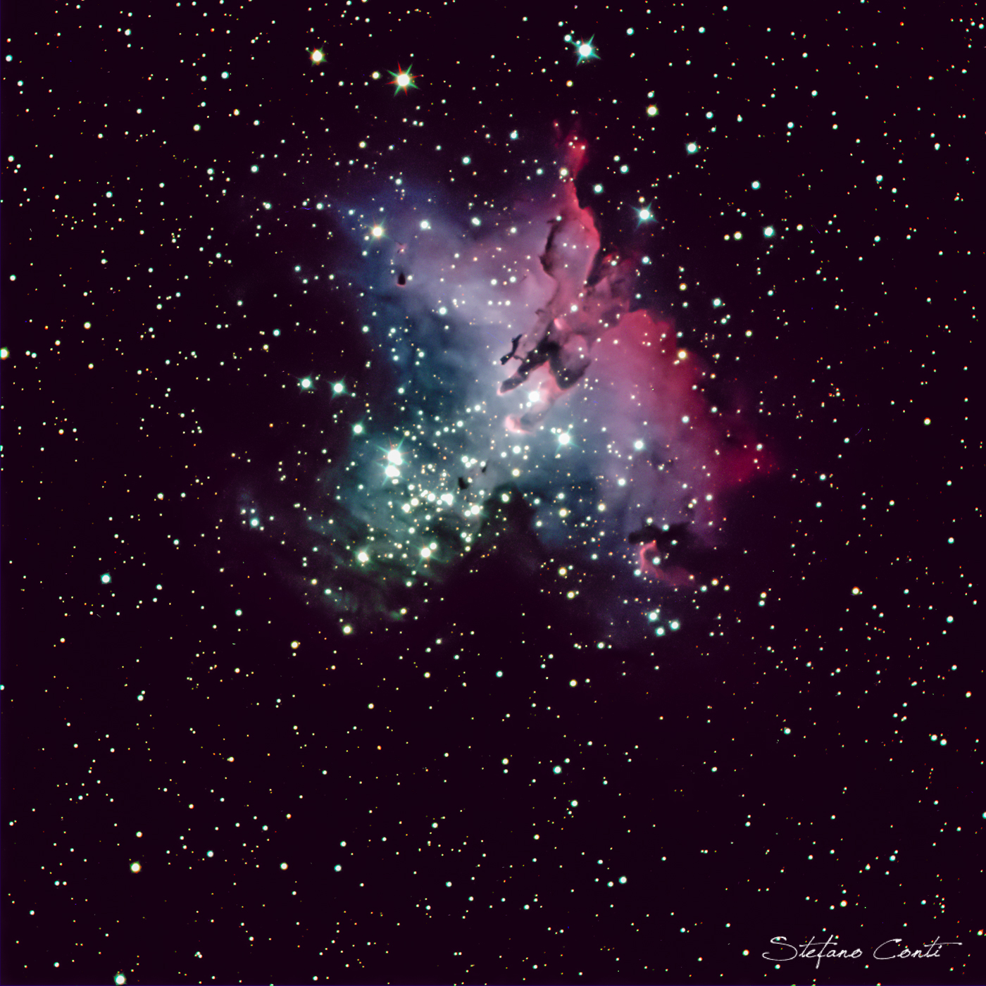 M16 Nebulosa Aquila - I pilastri della creazione