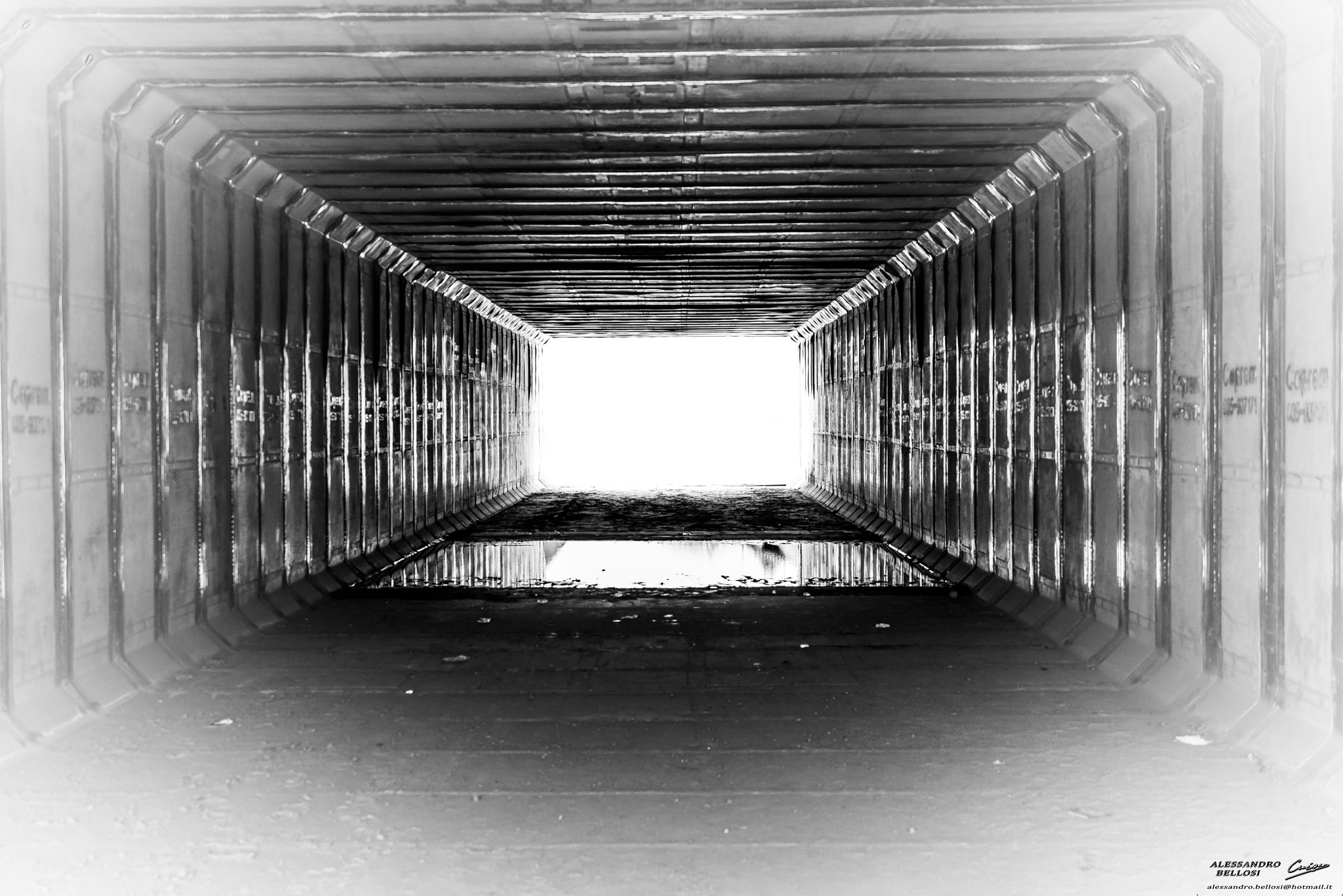 quel bagliore...sarà la luce... ?