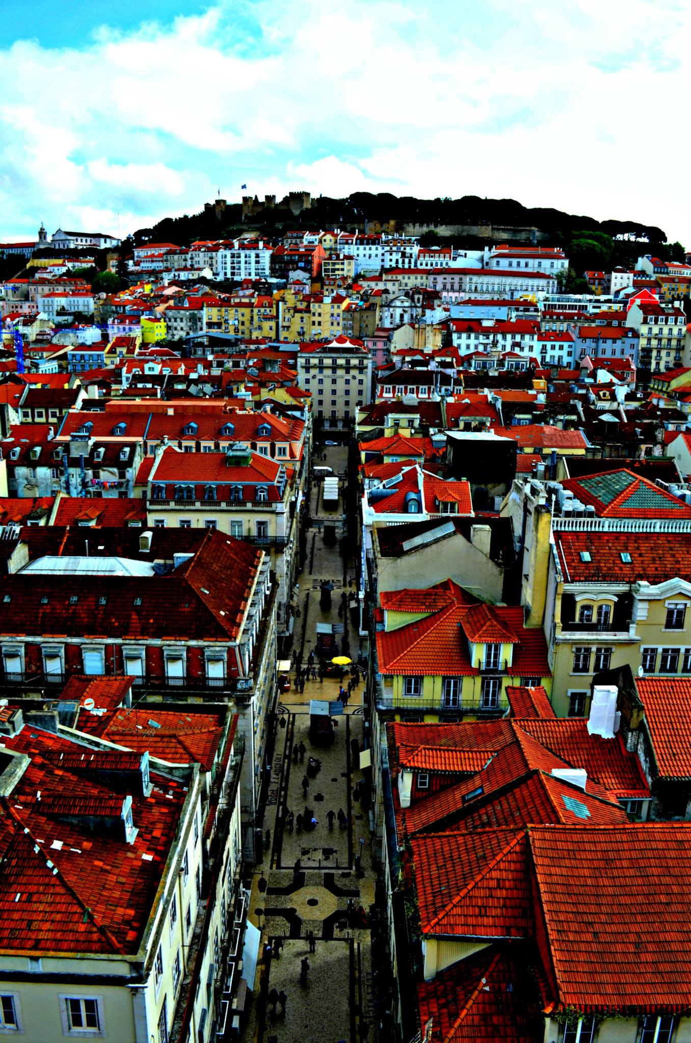 Ascensore di Lisbona, Portogallo.