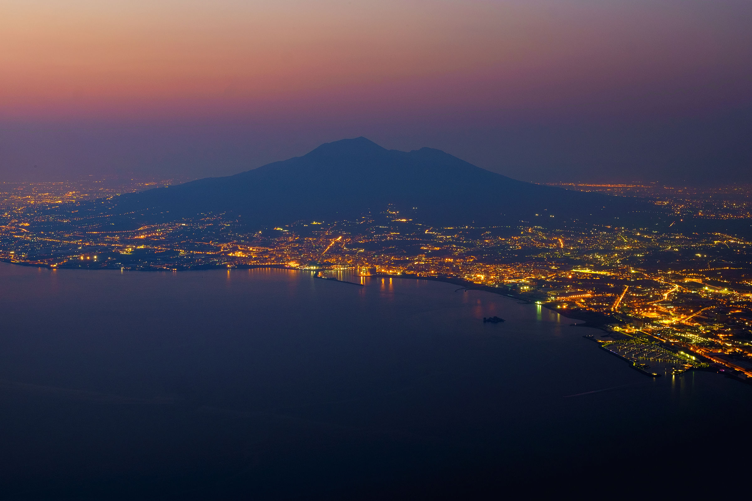 Vesuvius from Mount Faito