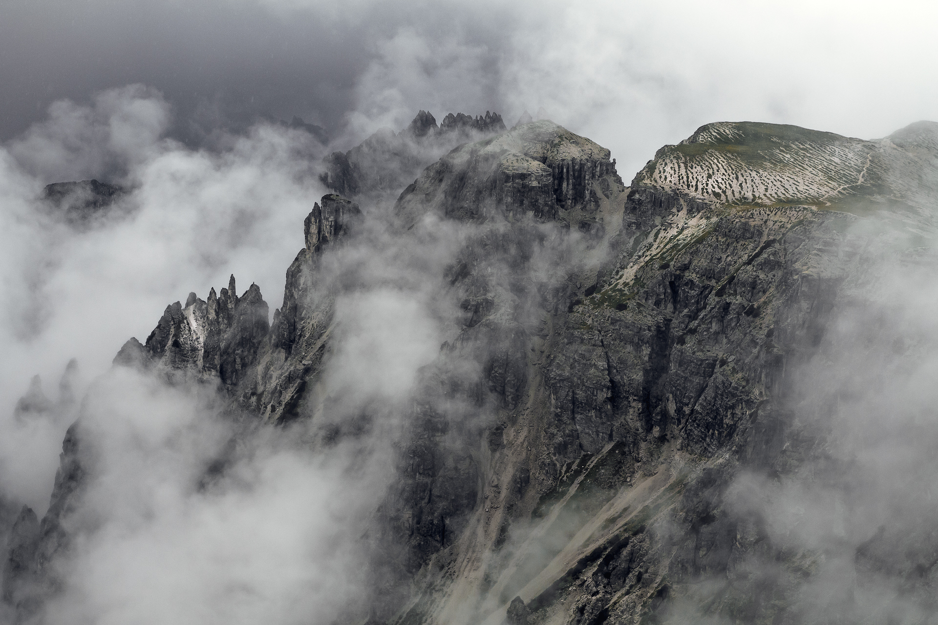 the silence of the mountains