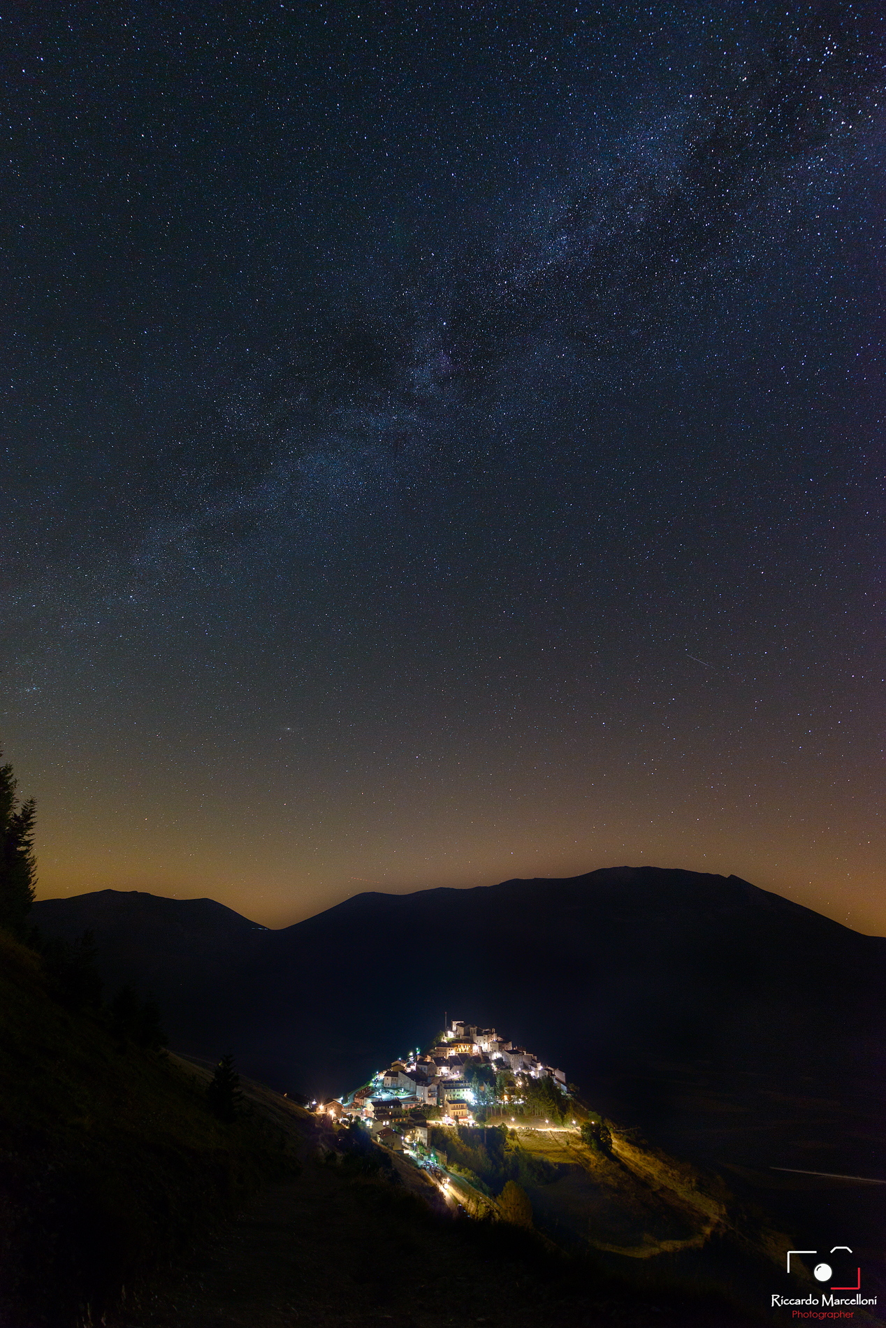 Milky Way on Castelluccio