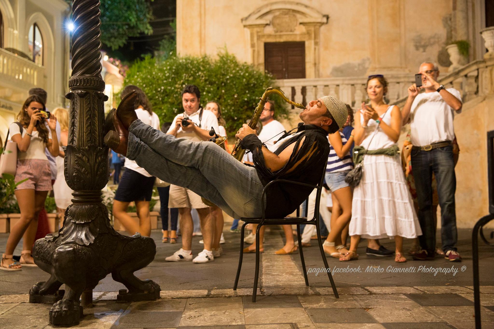 Street photography Taormina