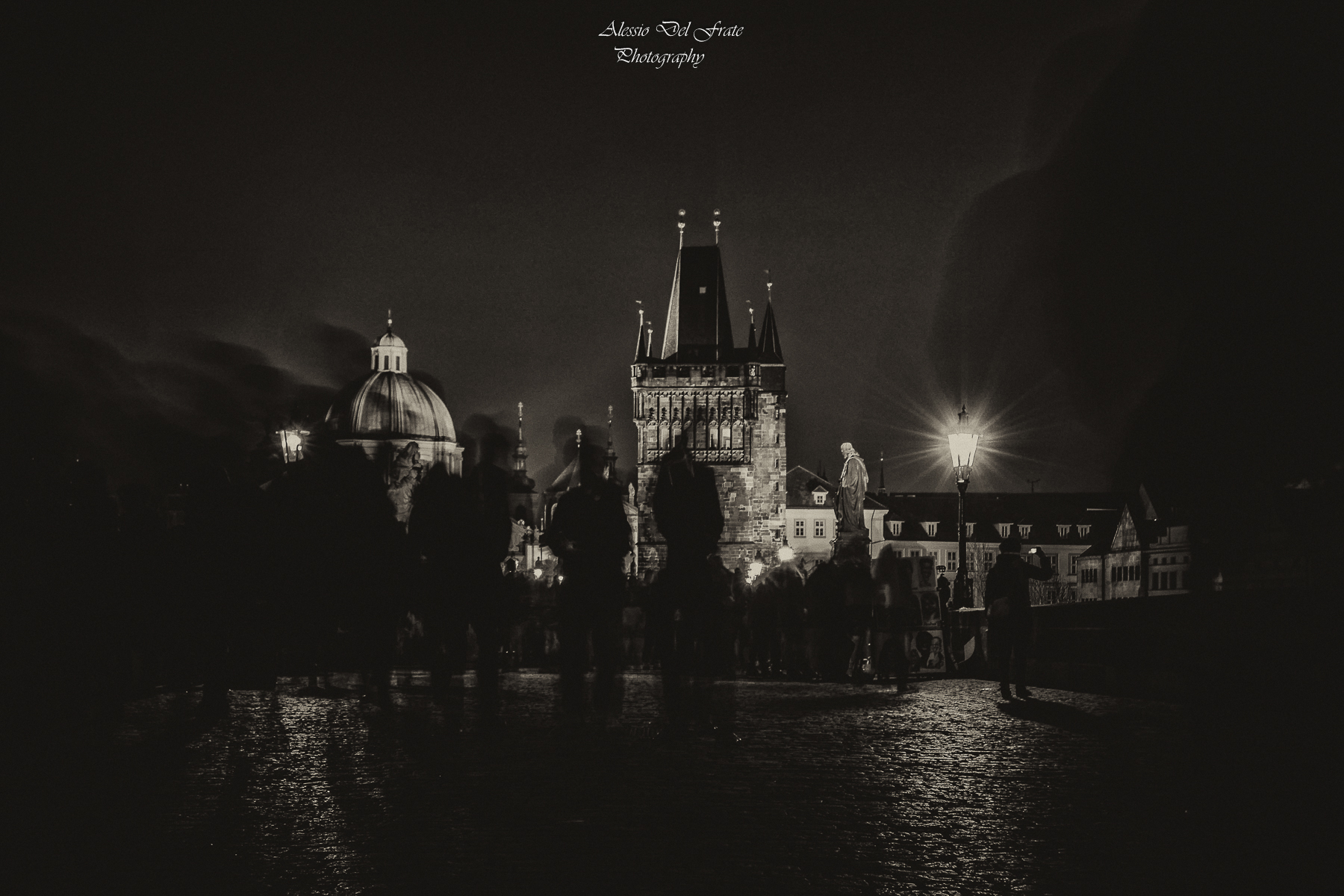 Ancient visions of ghosts on the Charles Bridge (Prague)