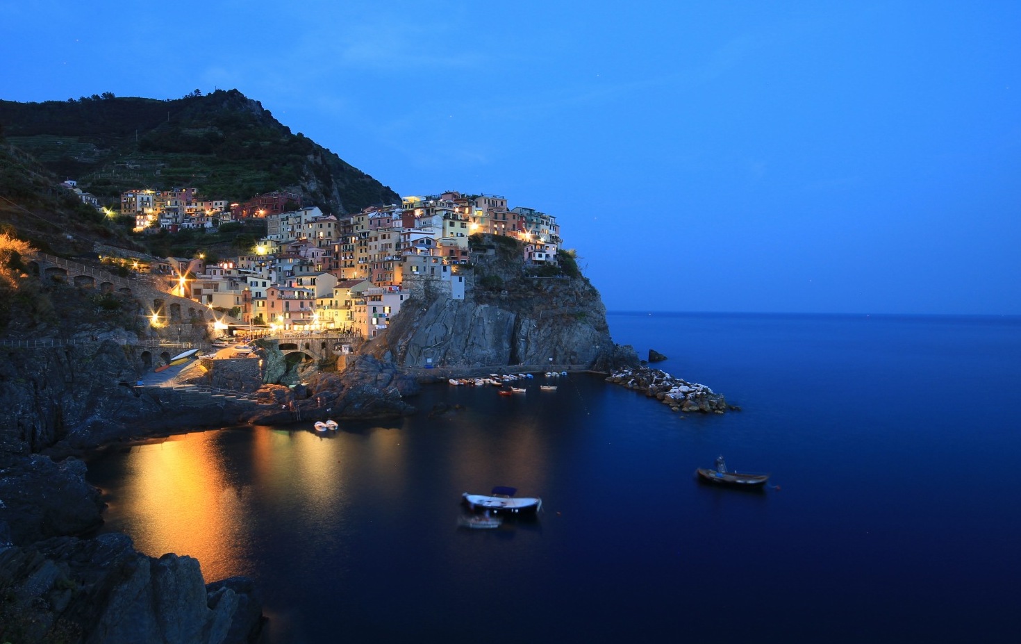 Manarola Blue Hour