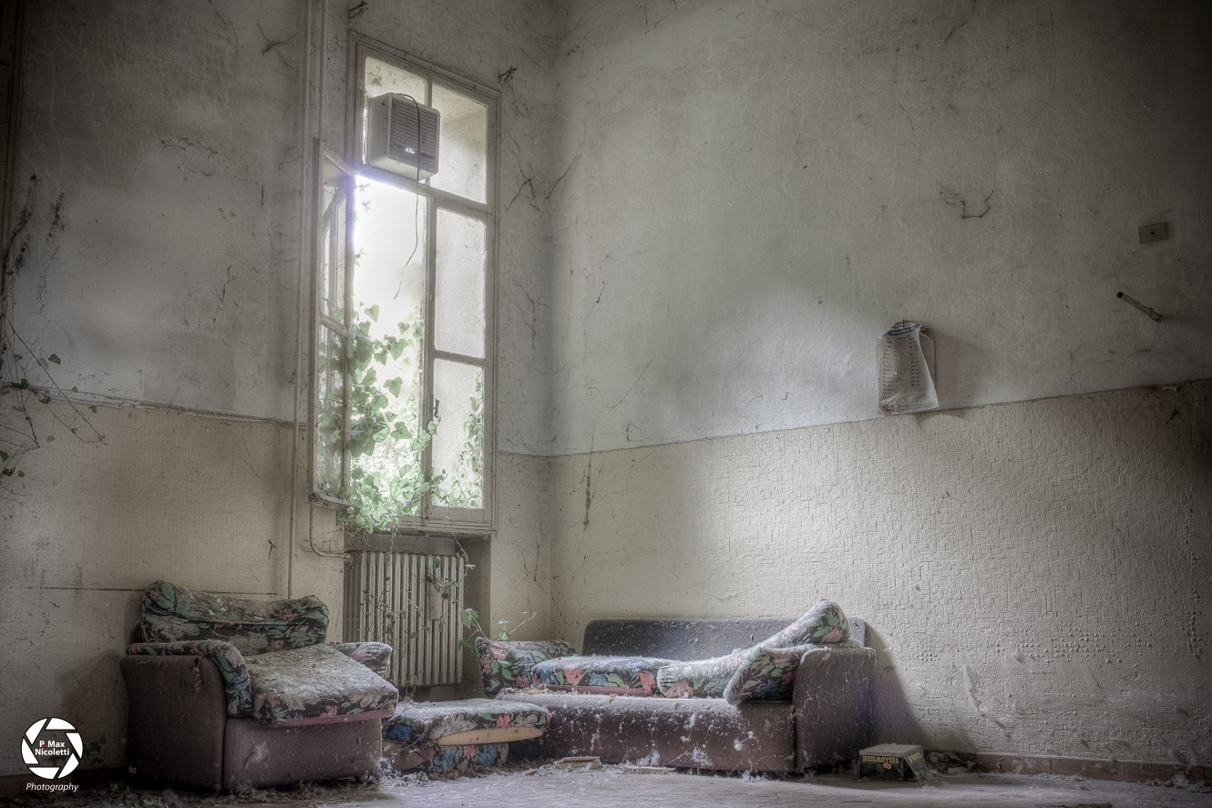 Abandoned mental hospital