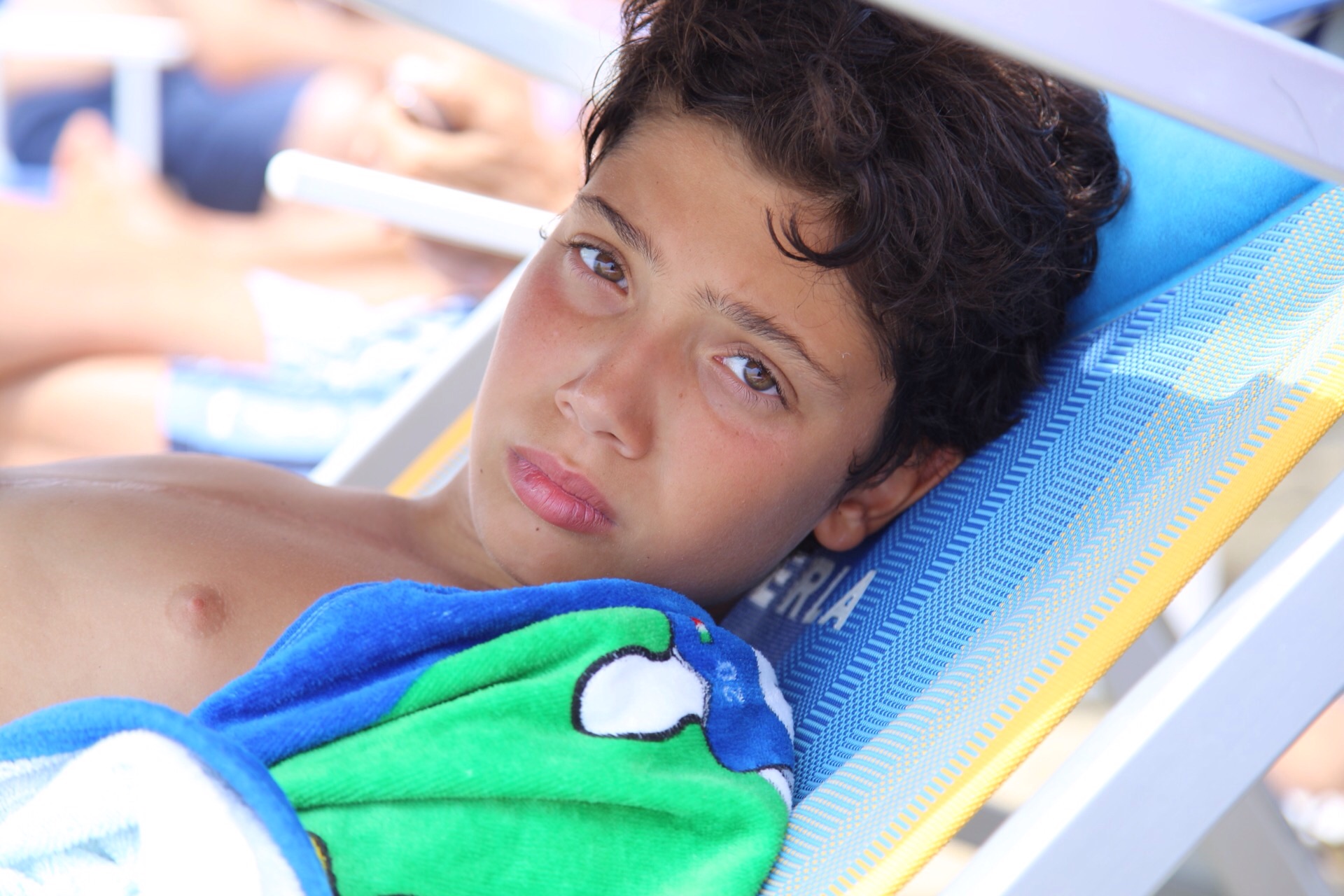 The rest of the warrior