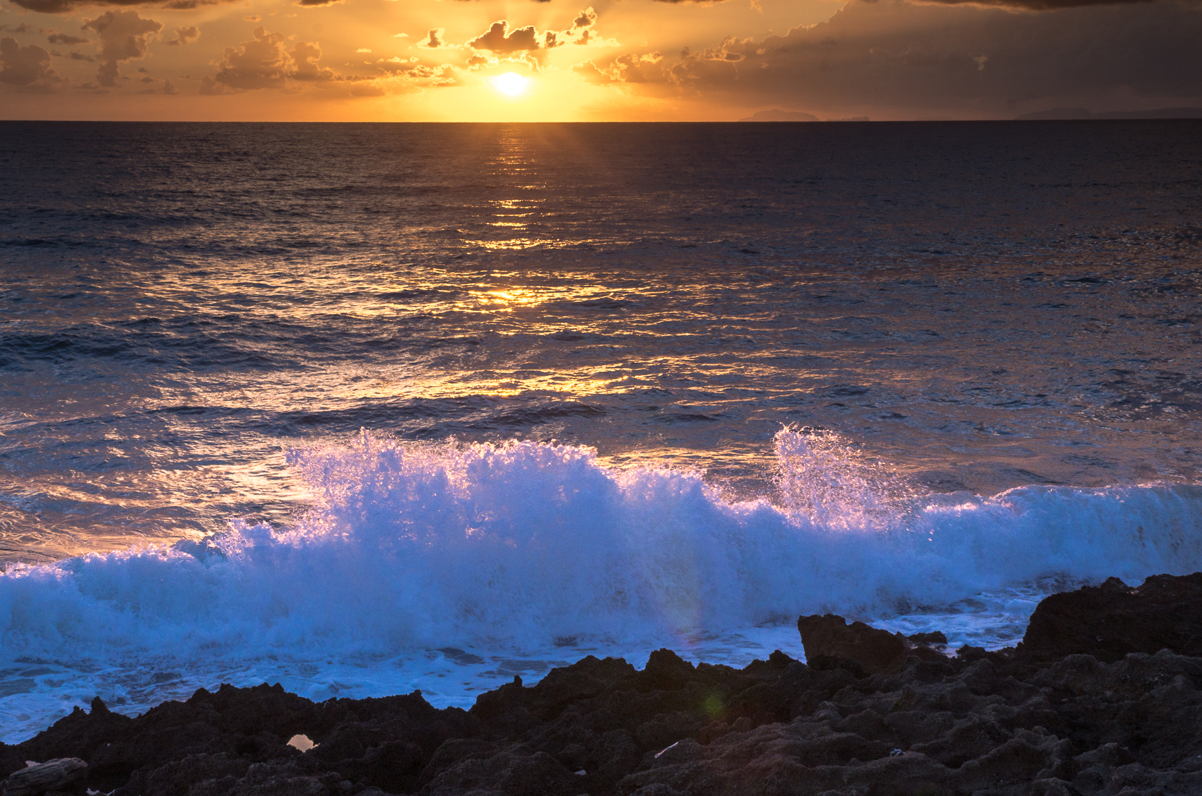 un tramonto qualunque