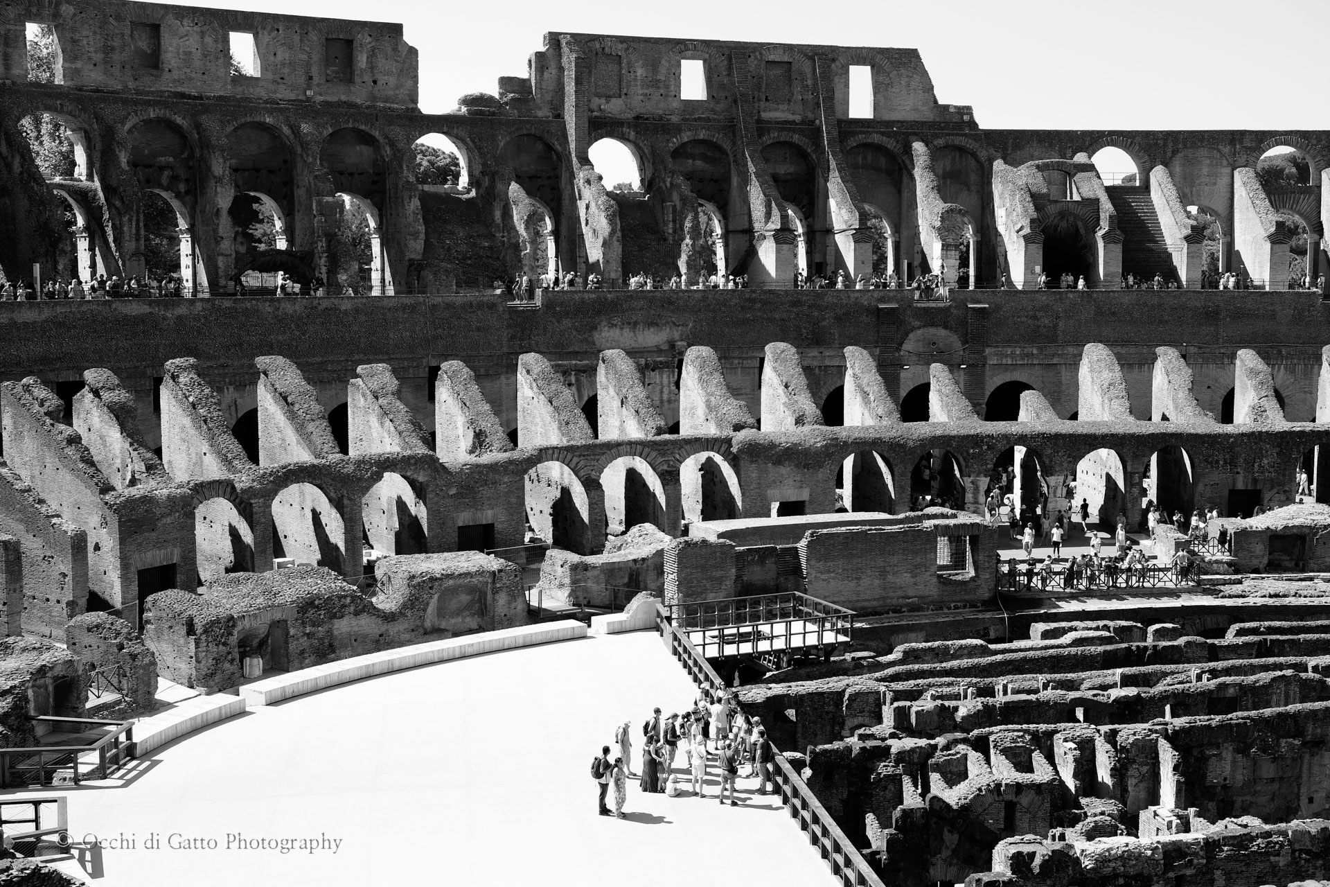Visitando il Colosseo