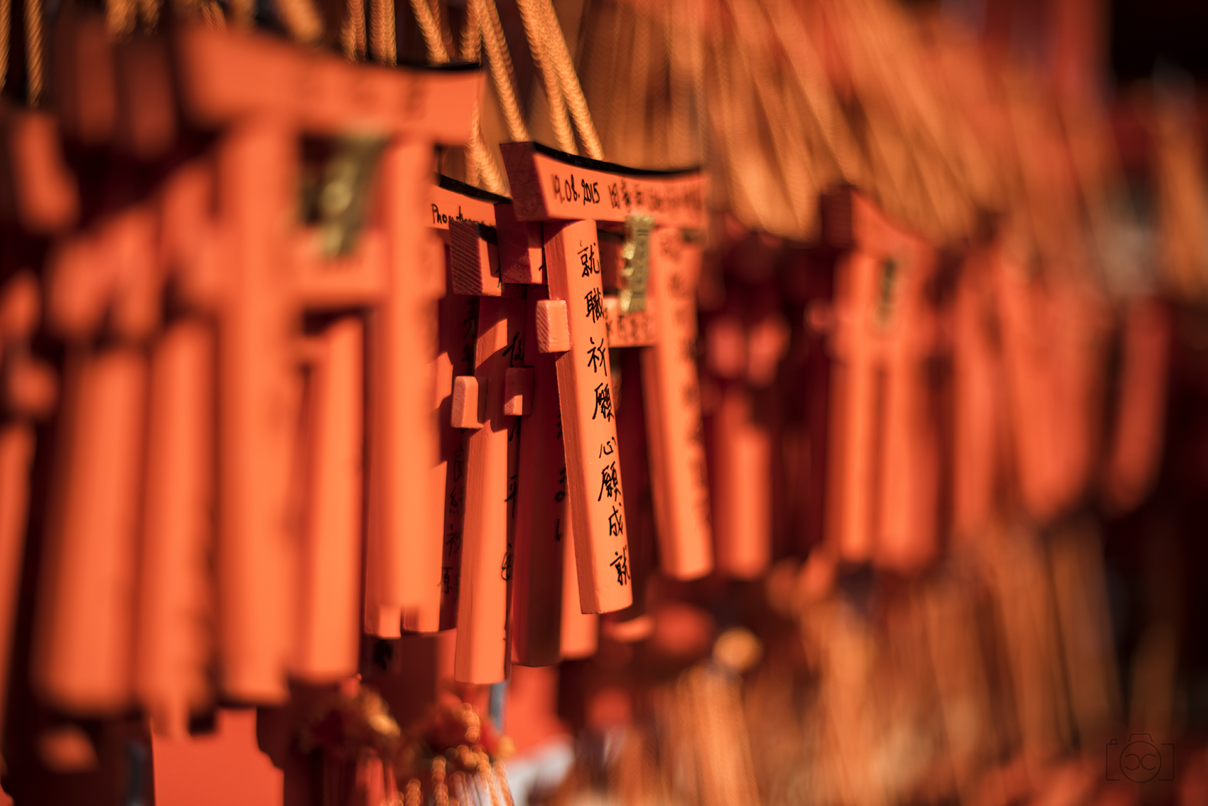 Tavolette votive a Fushimi Inari-taisha