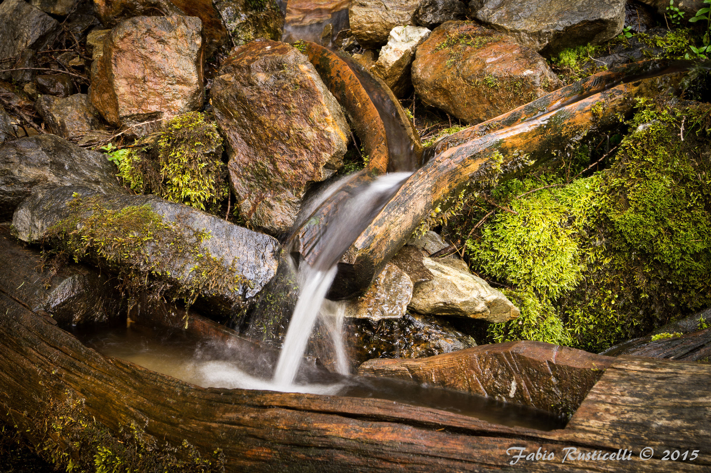 Clear, fresh and sweet waters