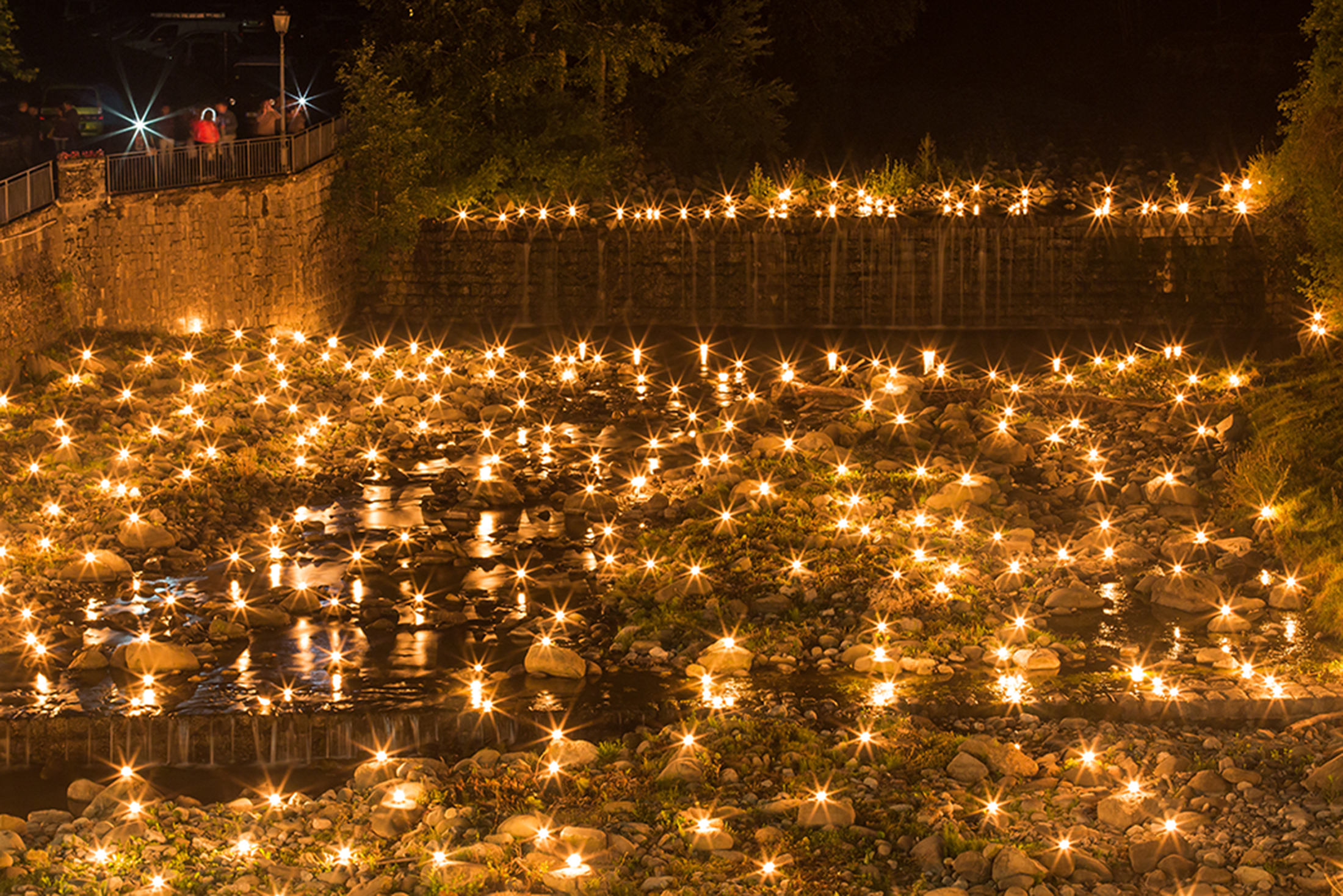 Fiumalbo Luminaria San Bartolomeo, il fiume