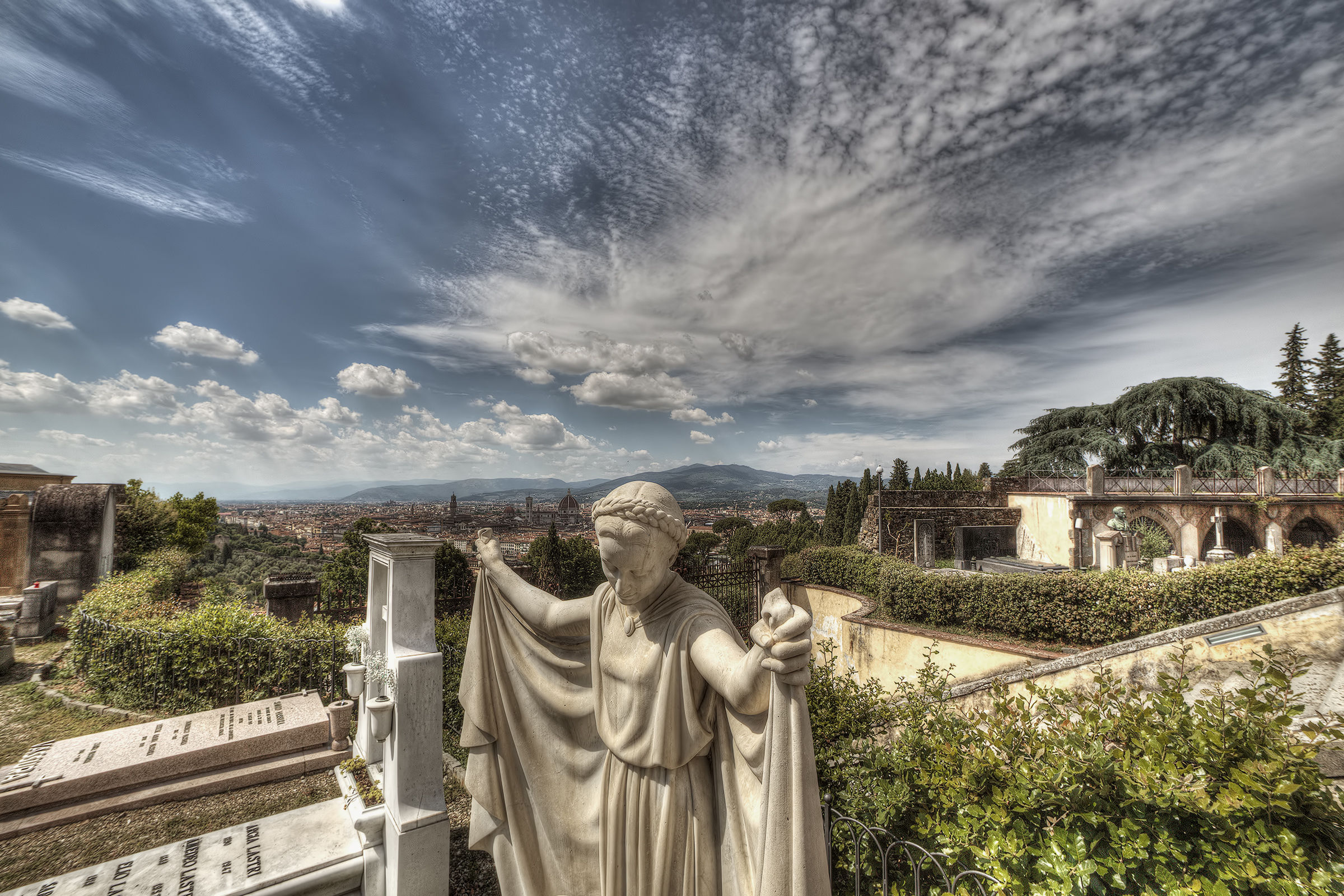 Firenze dalla Basilica di san Miniato al monte