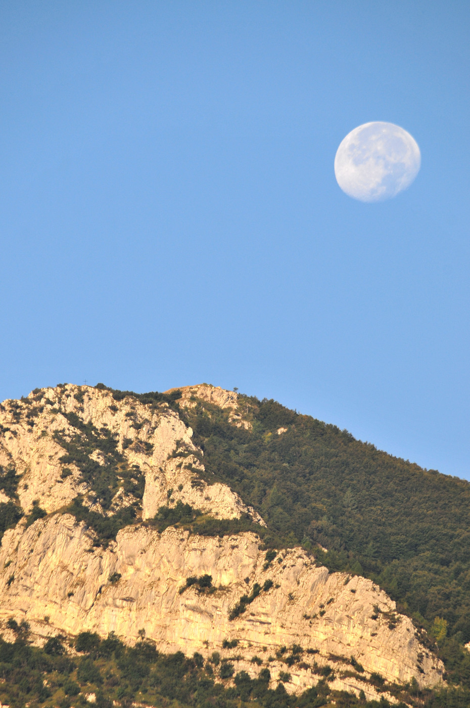 Luna calante...al mattino.