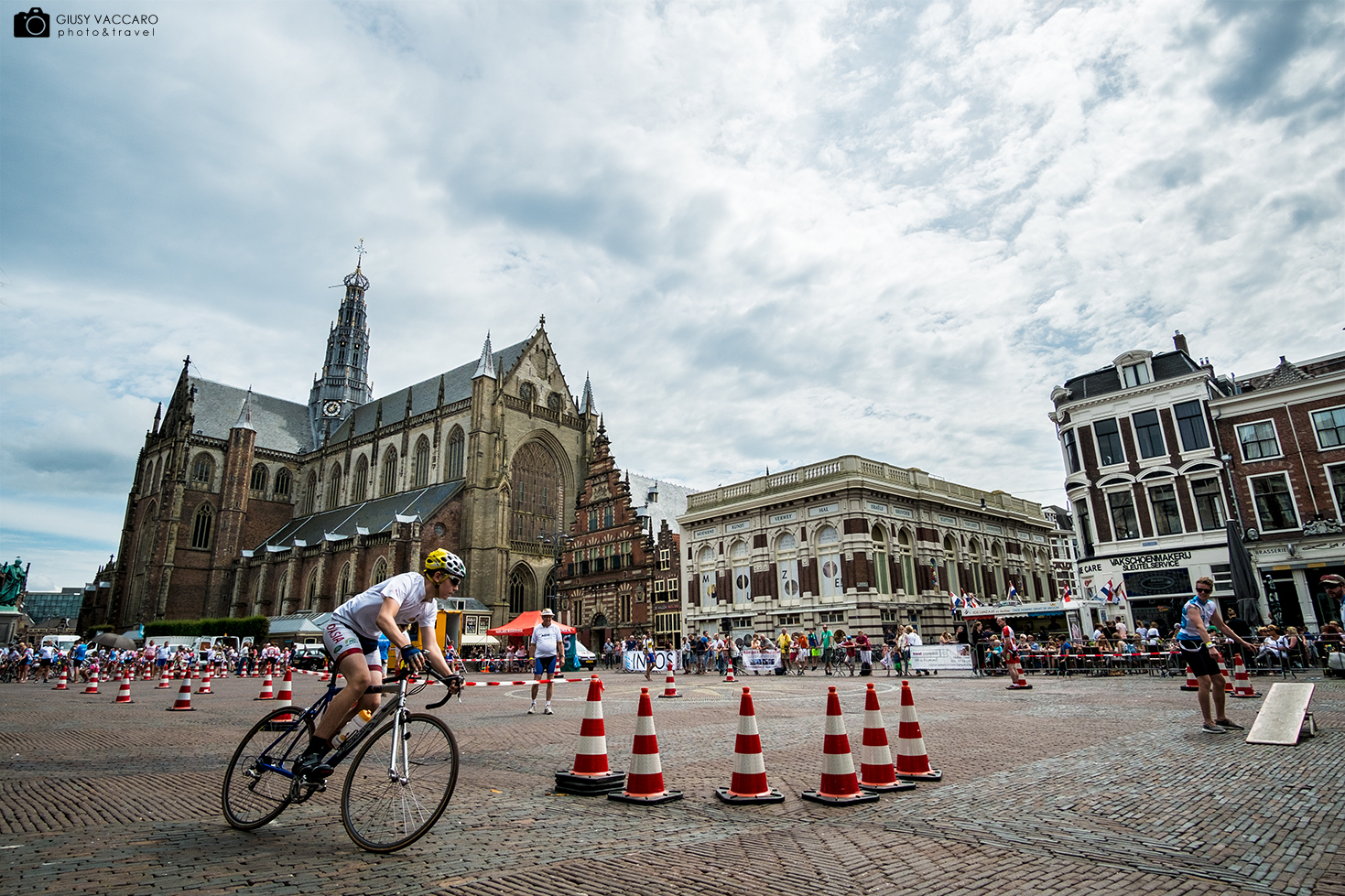 Gara ciclistica ad Haarlem