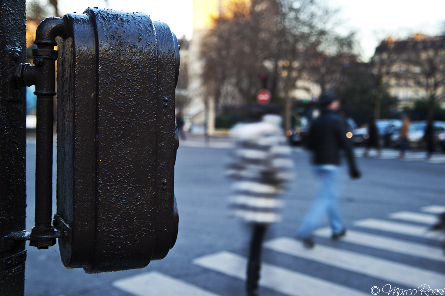 Parigi Semaforo Pedonale