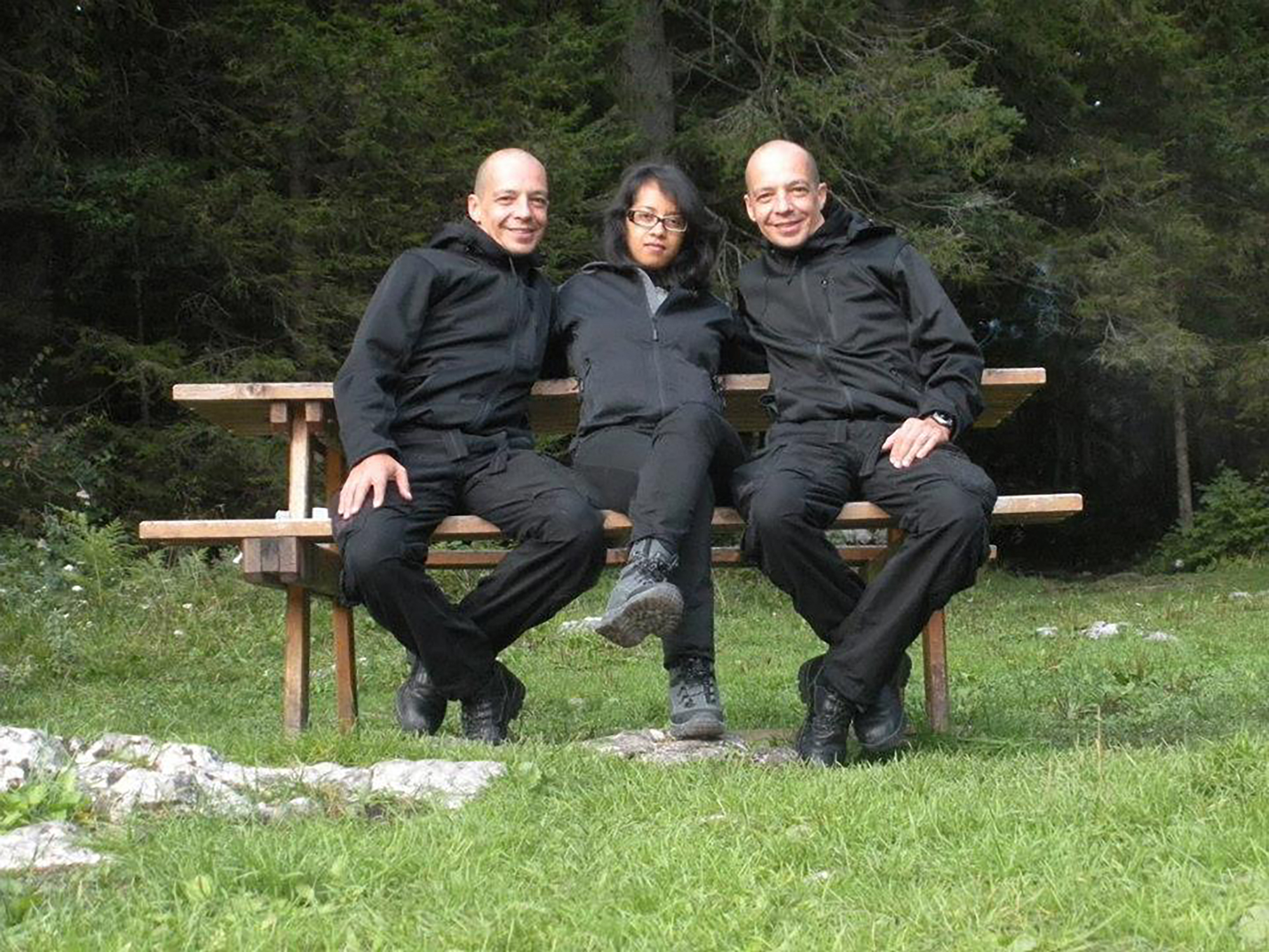 io, mia moglie e io! (fotomontaggio!!!)