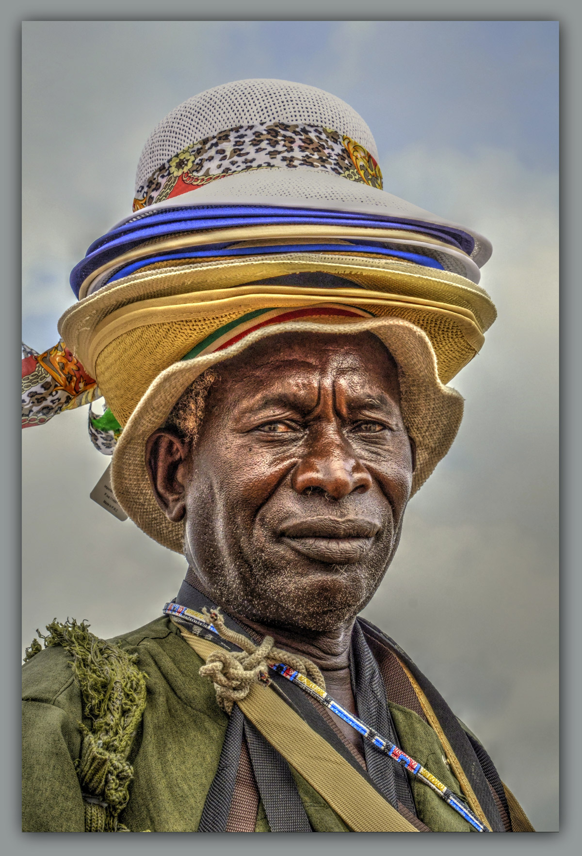 The man of many hats .......